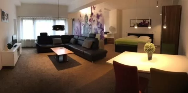 Seating Area in Gästehaus beim Prinz