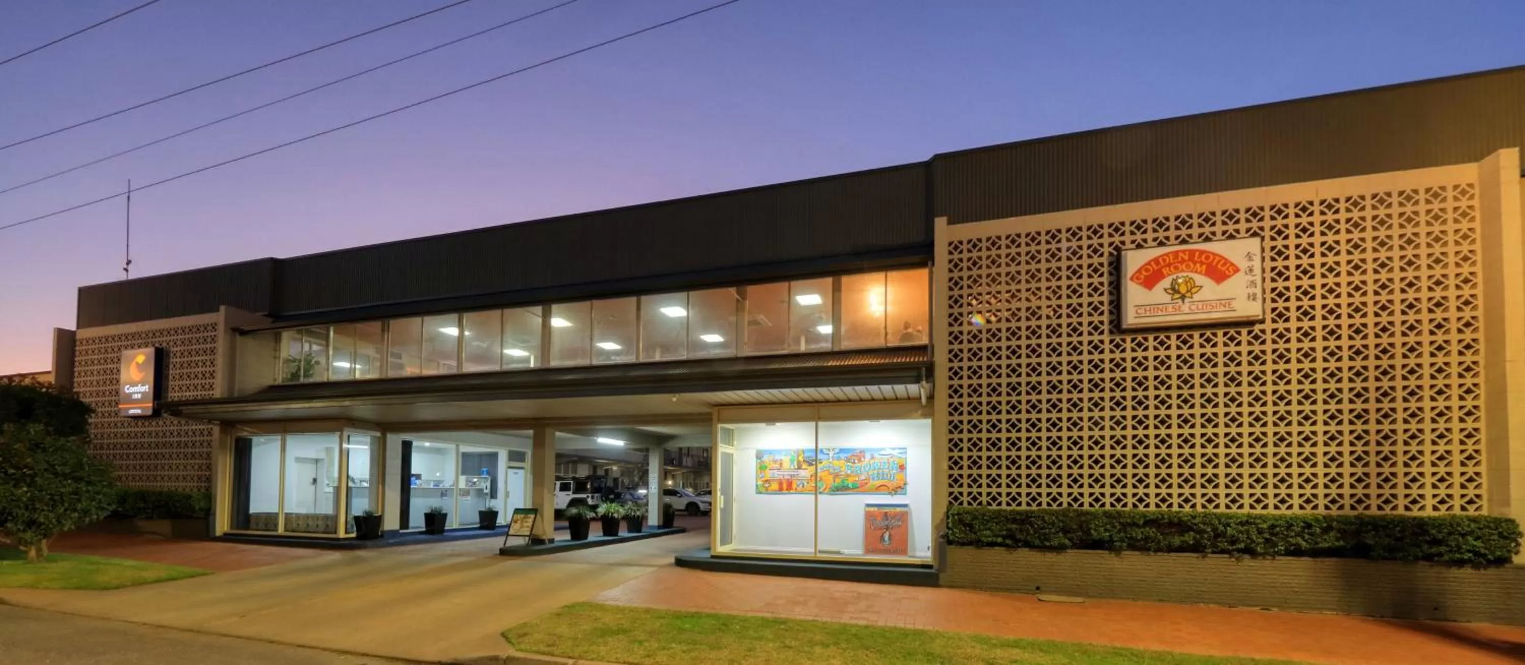 Property building in Comfort Inn Crystal Broken Hill