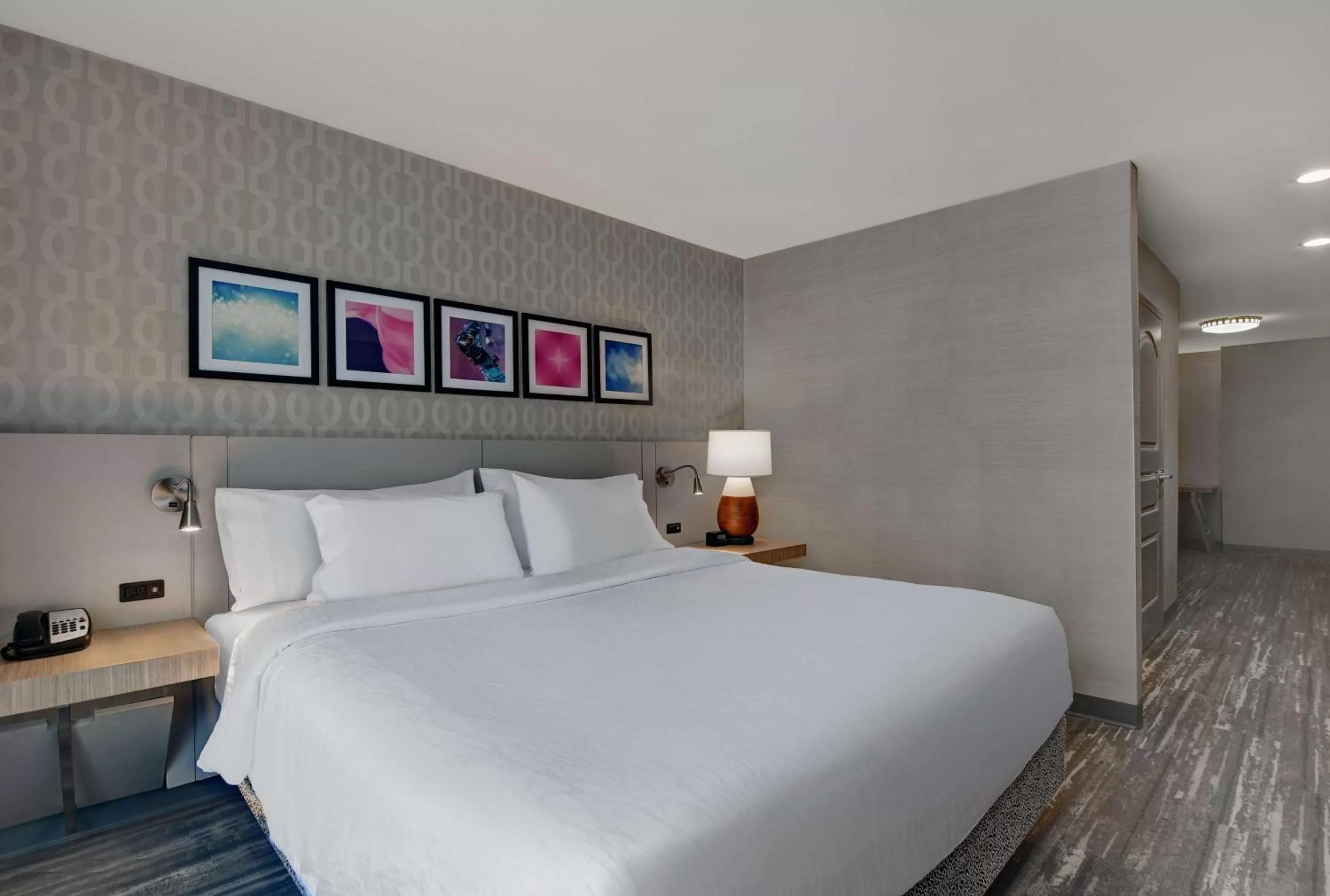 Bed in Hilton Garden Inn Hamilton