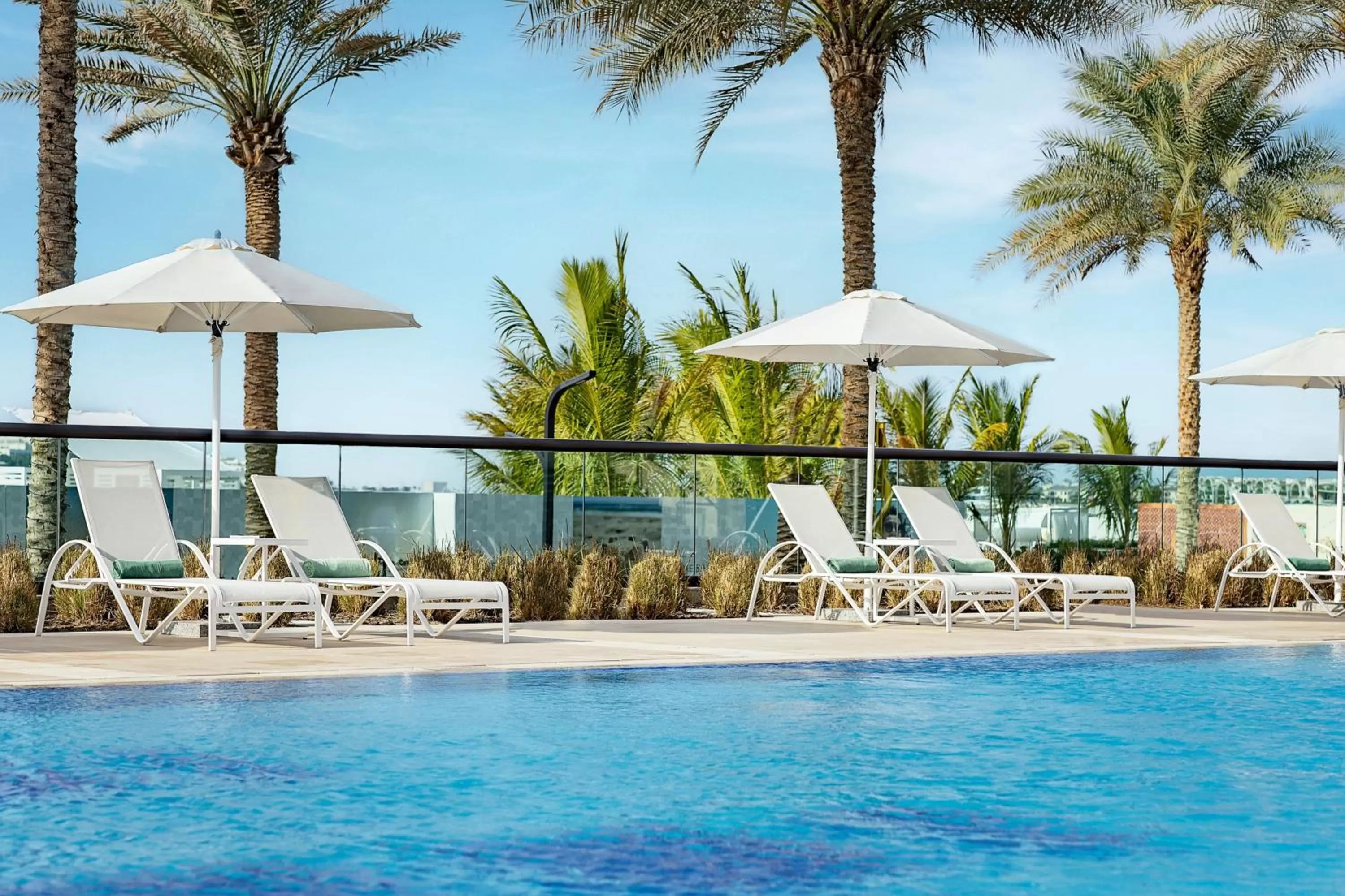 Swimming pool in Marriott Resort Palm Jumeirah, Dubai