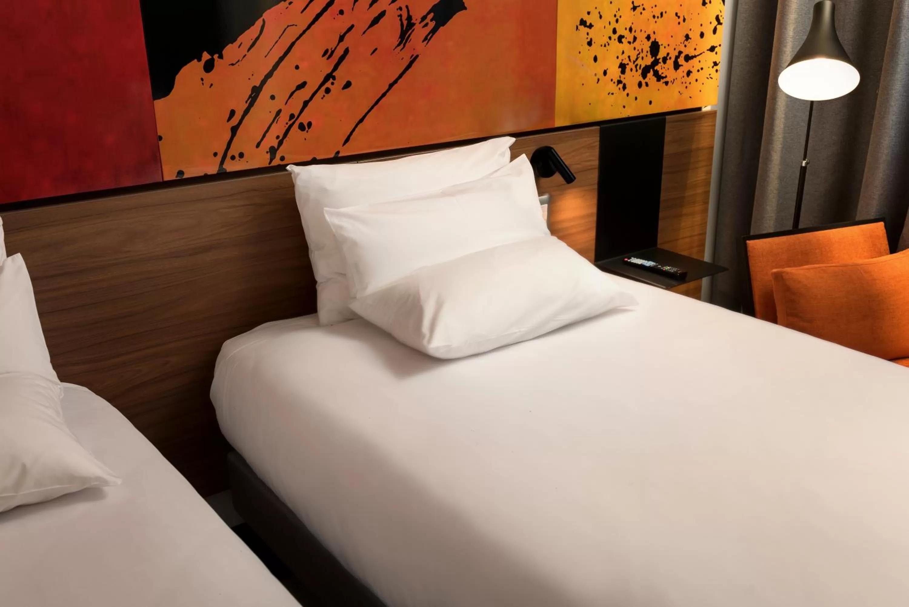 Bed in Novotel Santiago Providencia