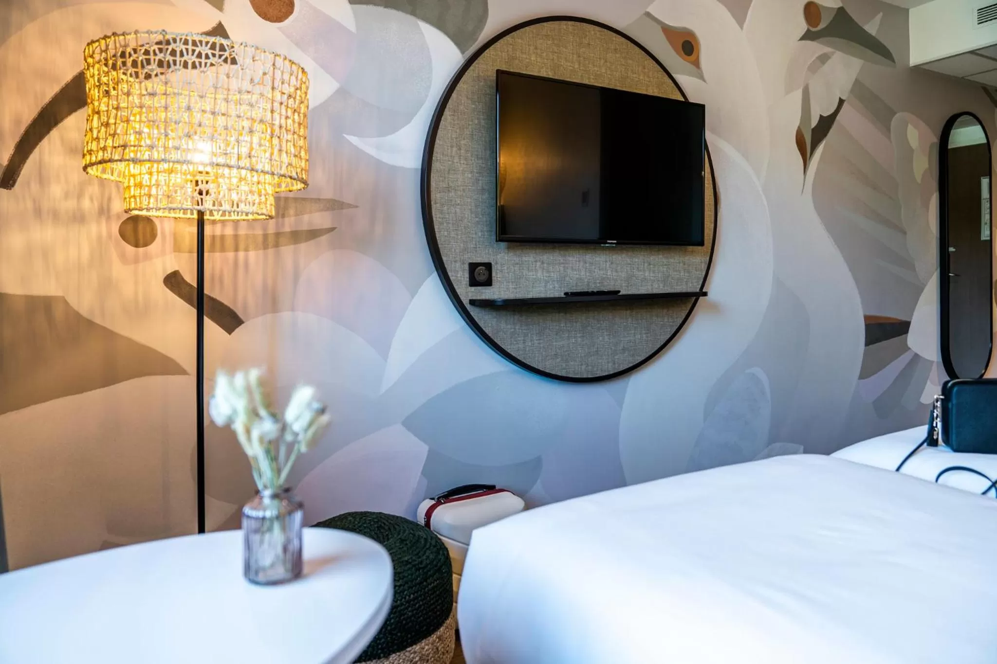 Bed in ibis Styles Rennes Cesson