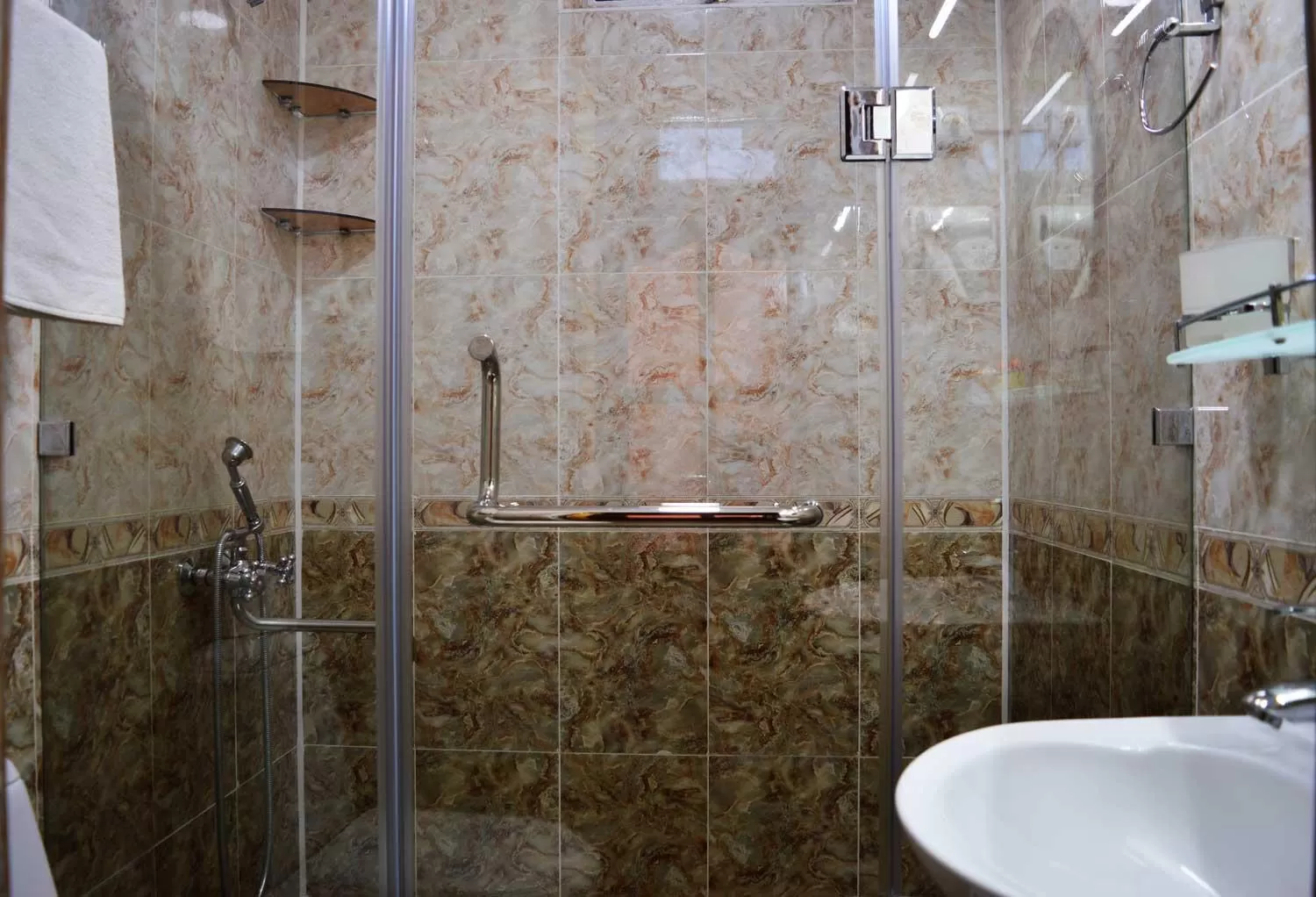 Shower, Bathroom in Jahongir Guest House
