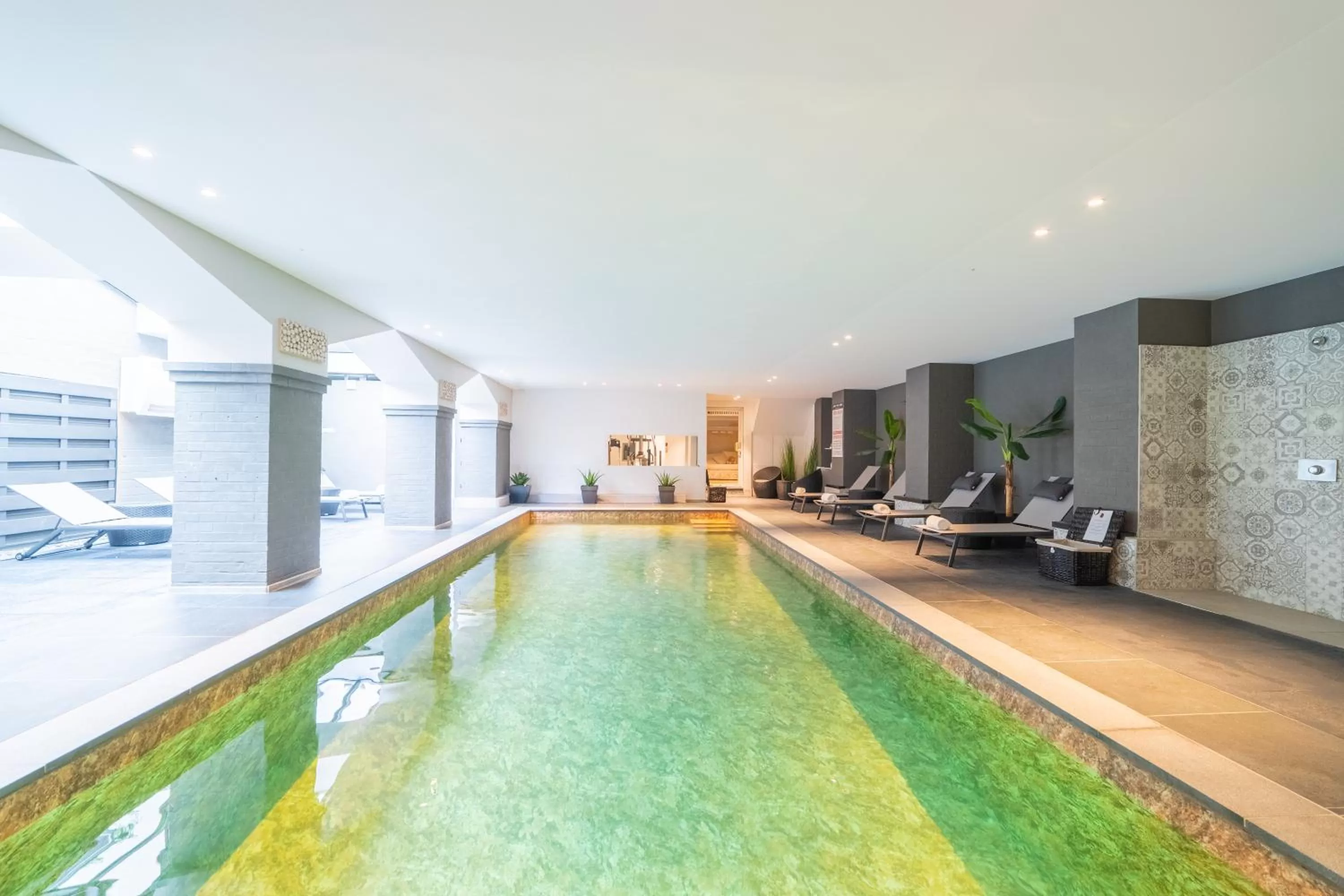 Swimming pool in Grand Hotel Normandy by CW Hotel Collection