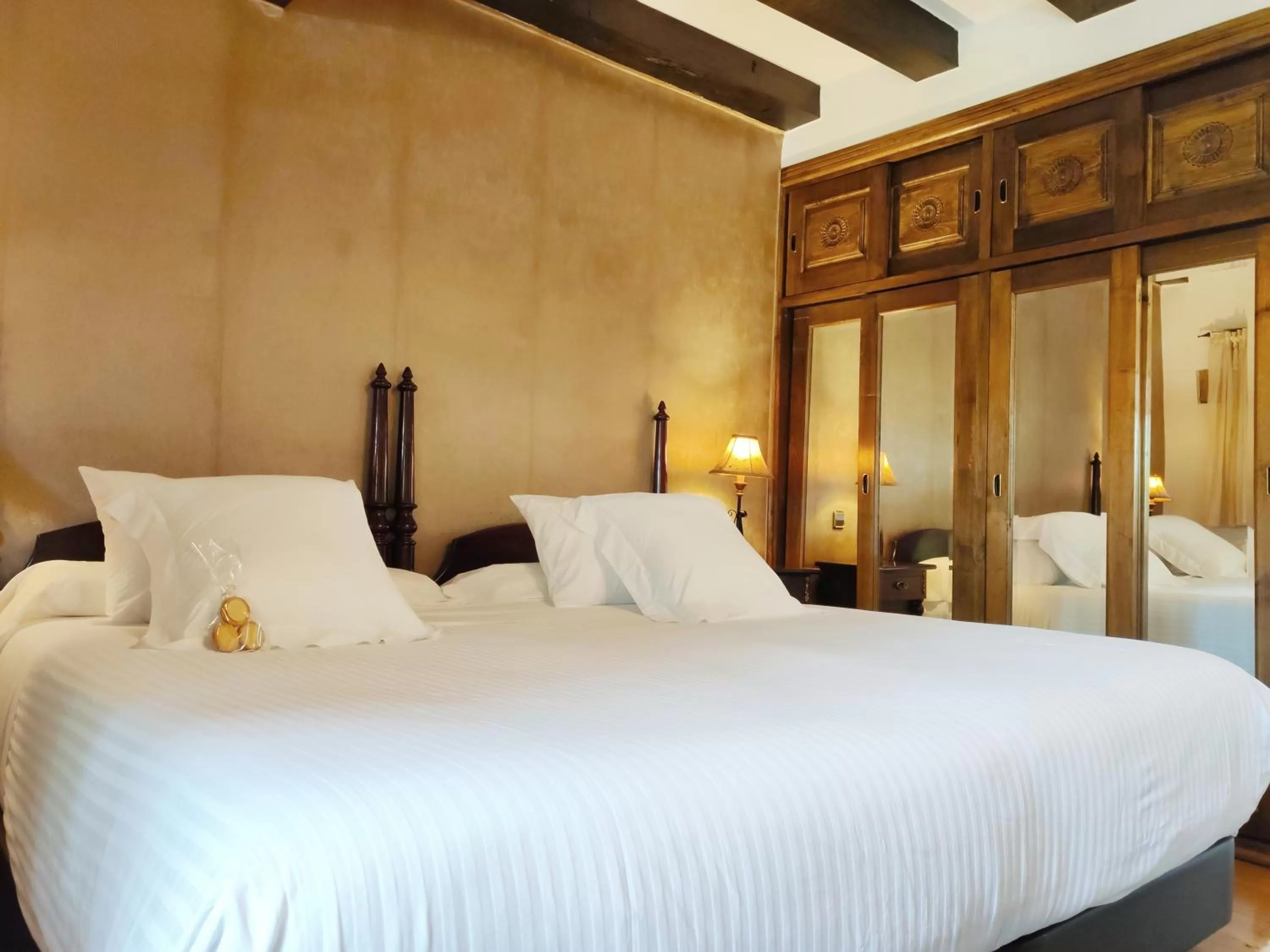 Bed in Hotel Casa del Marqués