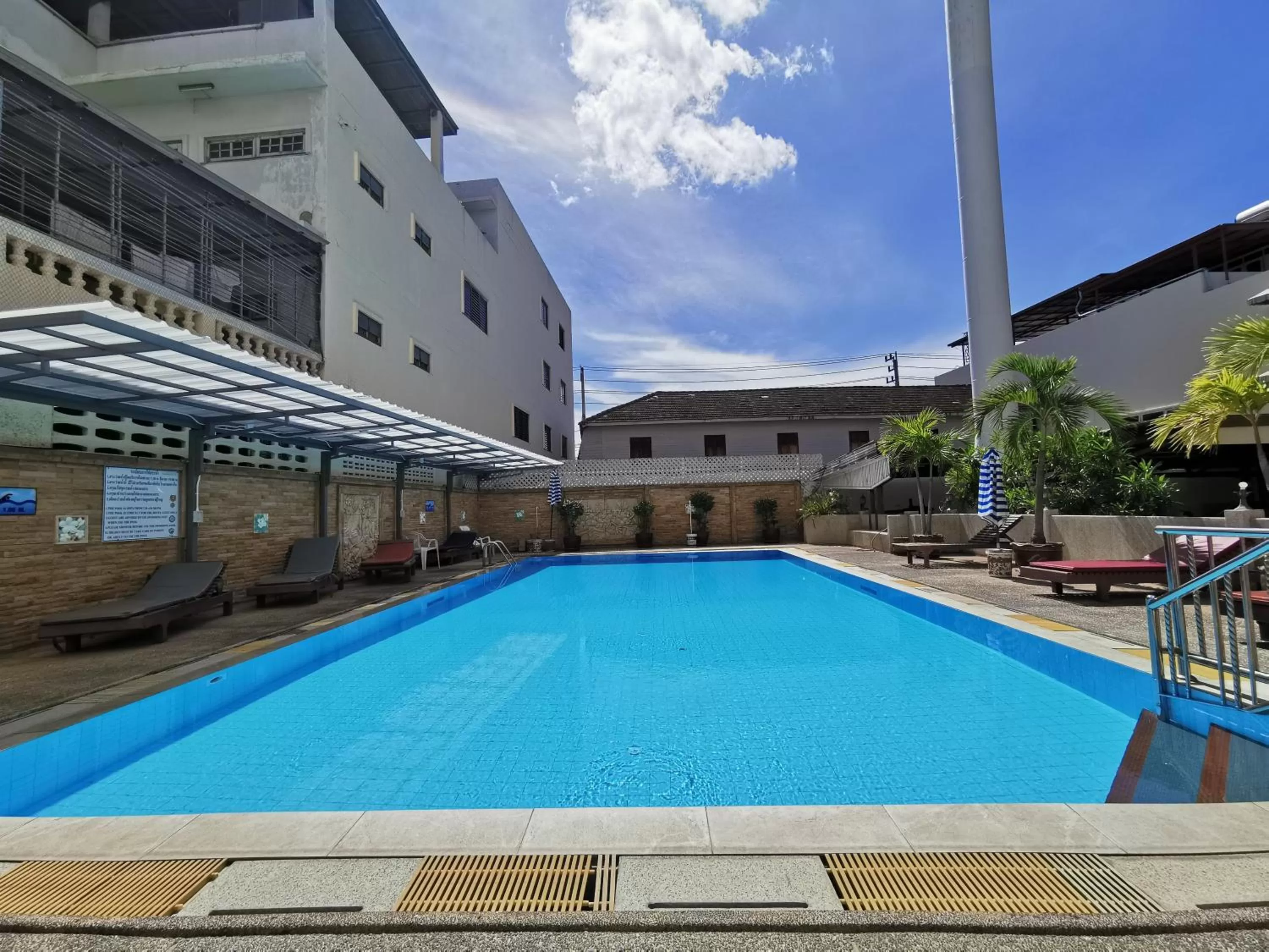 Swimming pool in Subhamitra Hotel Hua Hin-SHA Certified