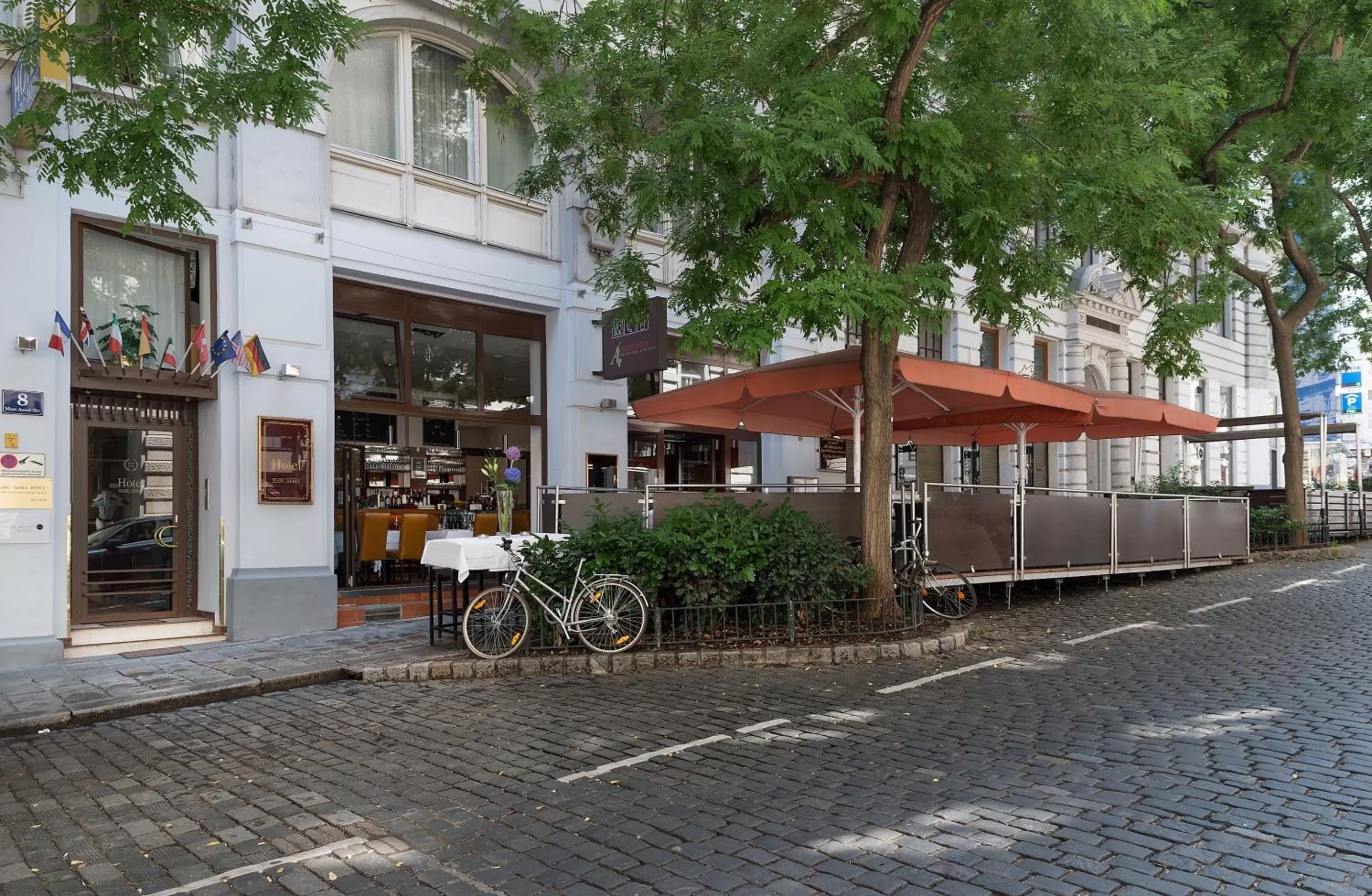 Restaurant/places to eat in Hotel Marc Aurel - Vienna City Center