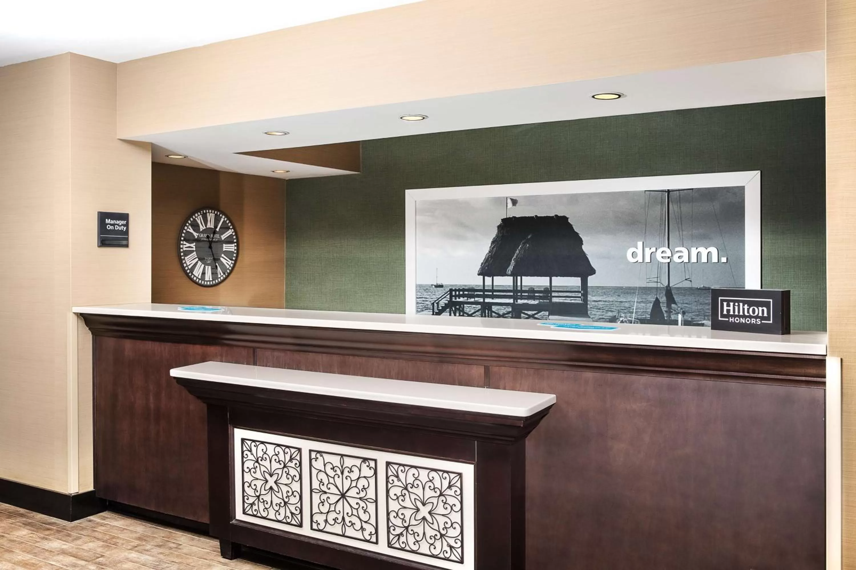 Lobby or reception in Hampton Inn Myrtle Beach West