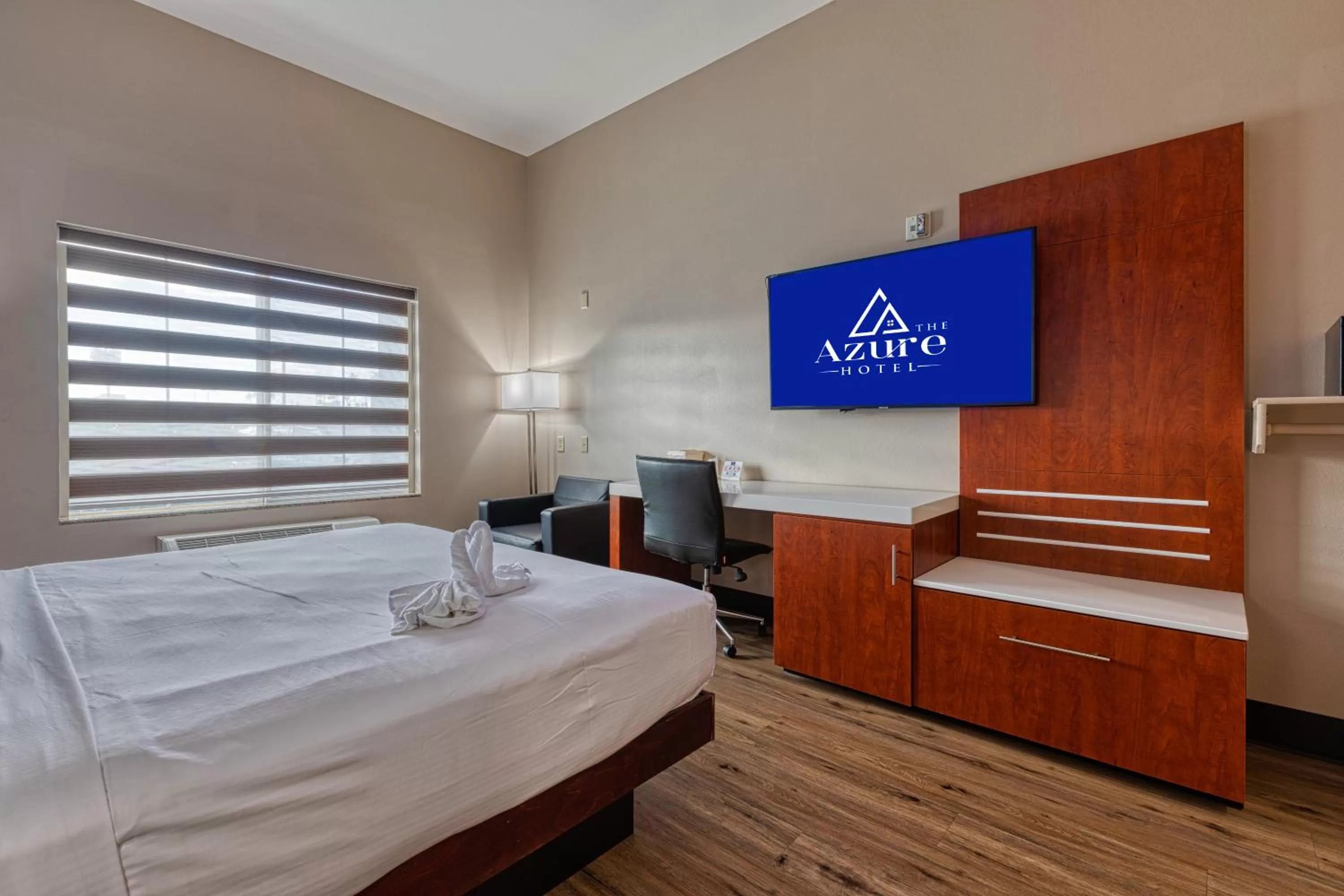 Bed in The Azure Hotel