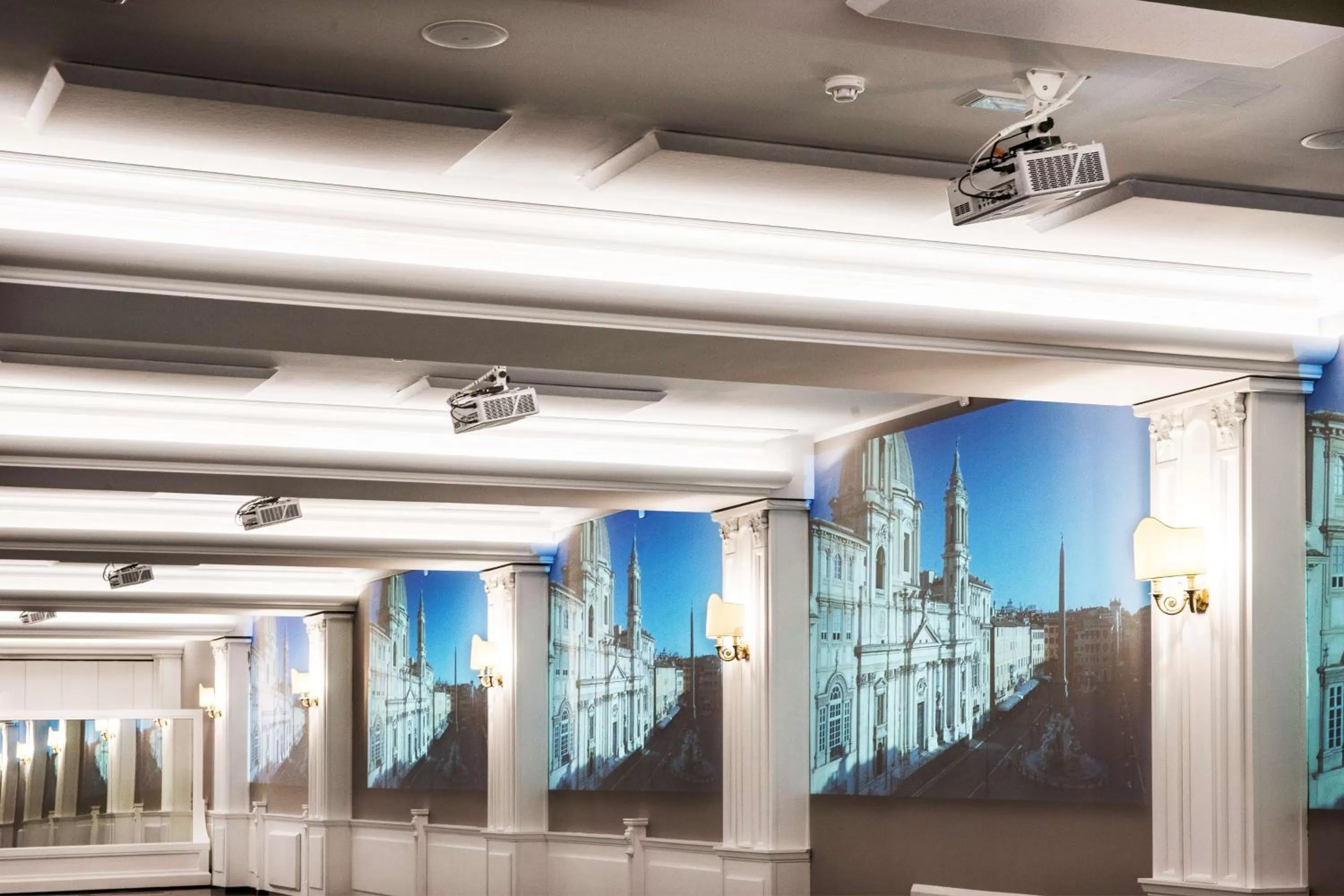 On site in Radisson Blu GHR Rome