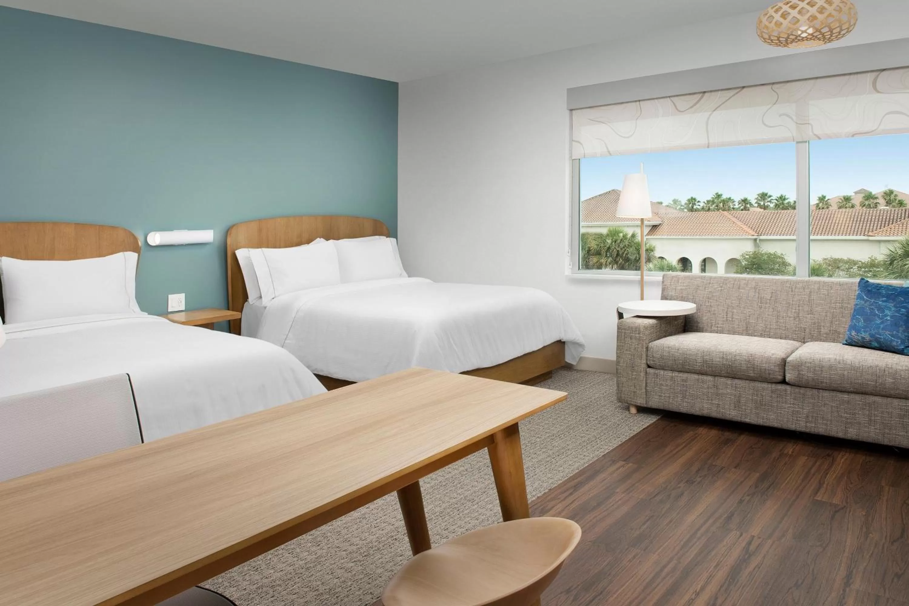 Bedroom, Bed in Element Jacksonville Beach