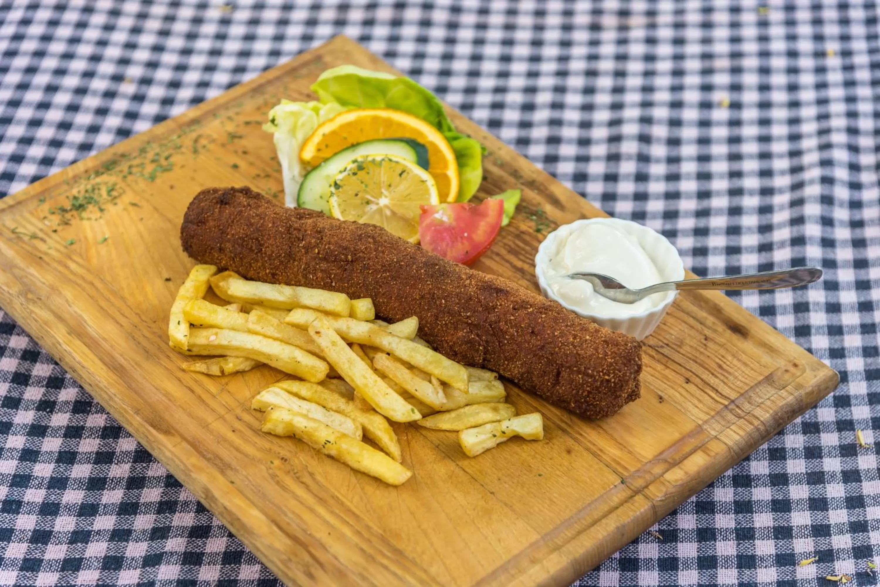 Food in B&B Etno Village Sunčana Reka