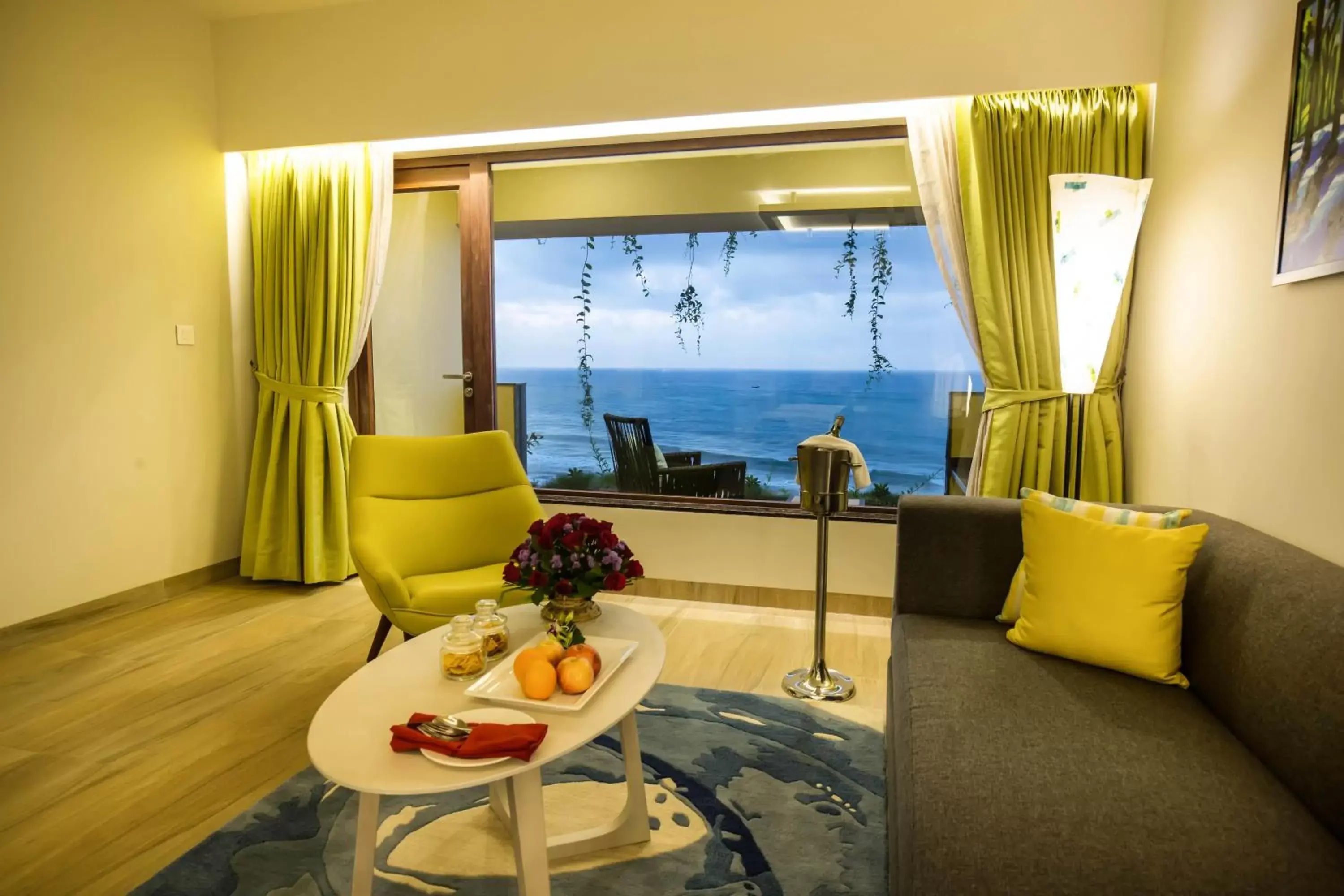 Deluxe Room with 1 Double bed, Executive Floor with Happy Hours from 1900 Hours to 2000 Hours selected IMFL brands & 10% Discount on Laundry, Food & Soft Beverage. in The Bheemli Resort Visakhapatnam by AccorHotels Deluxe Room with 1 Double bed, Executive Floor with Happy Hours from 1900 Hours to 2000 Hours selected IMFL brands & 10% Discount on Laundry, Food & Soft Beverage. in The Bheemli Resort Visakhapatnam by AccorHotels