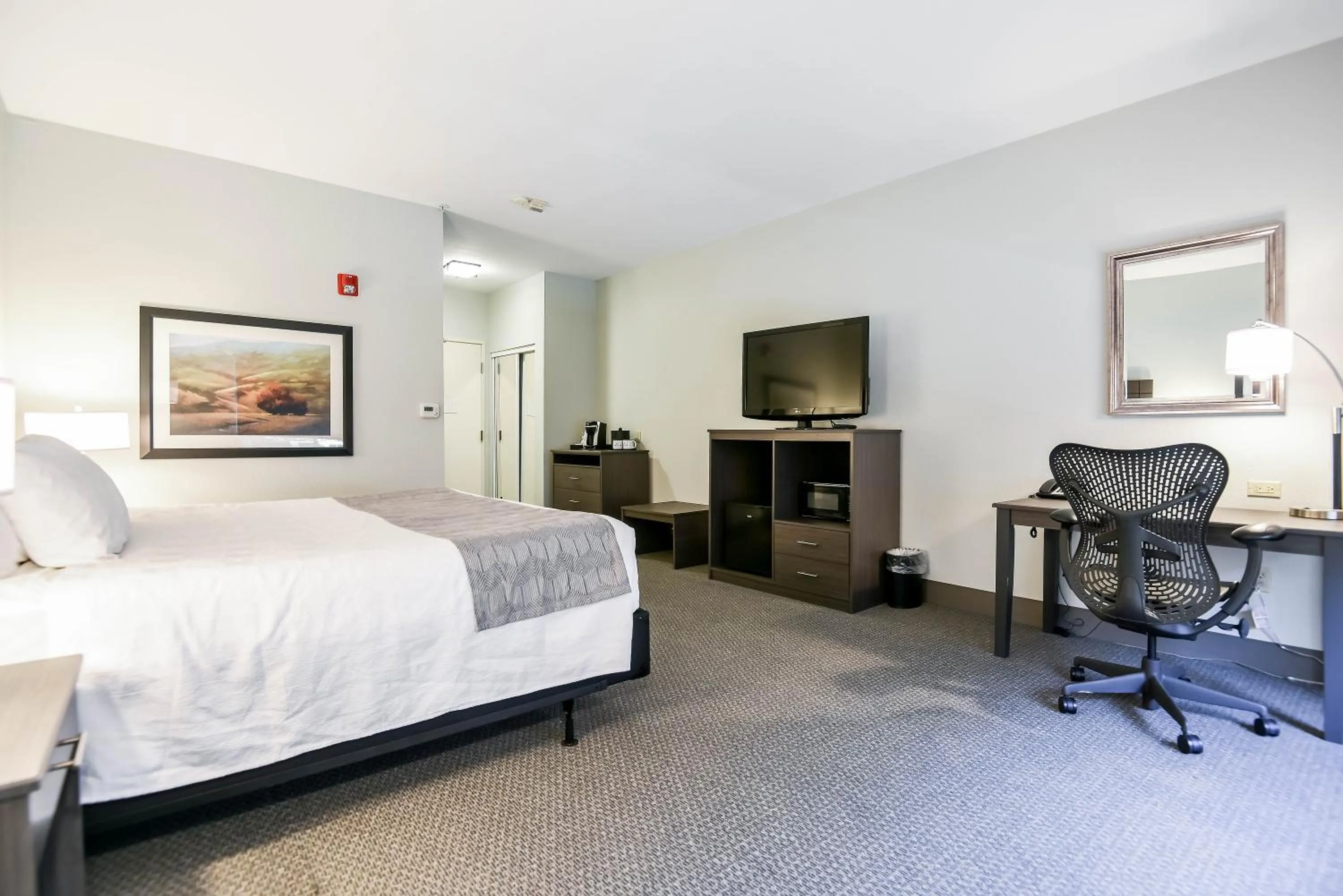 Bed in Shutters Hotel