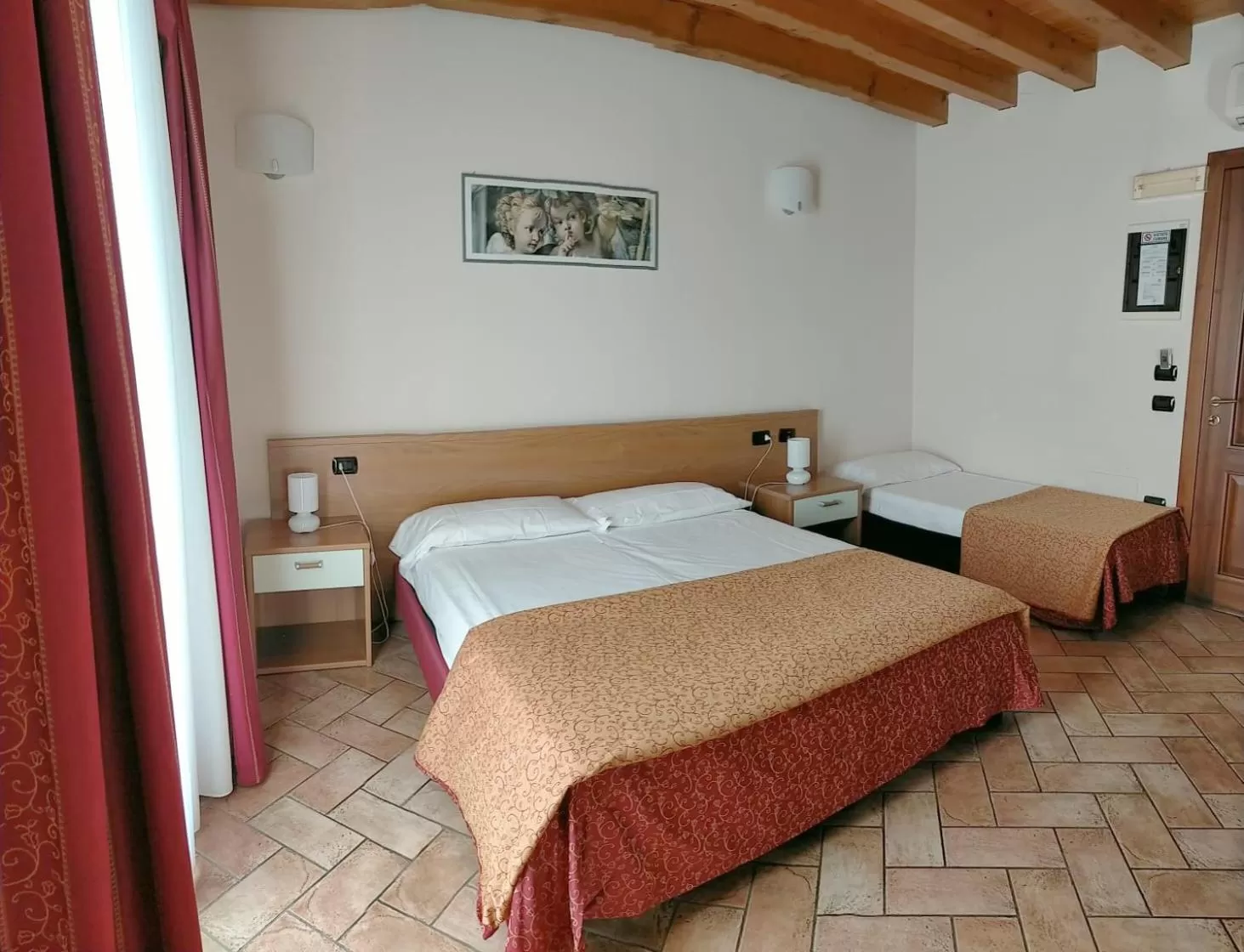 Bedroom, Bed in Hotel Agli Ulivi