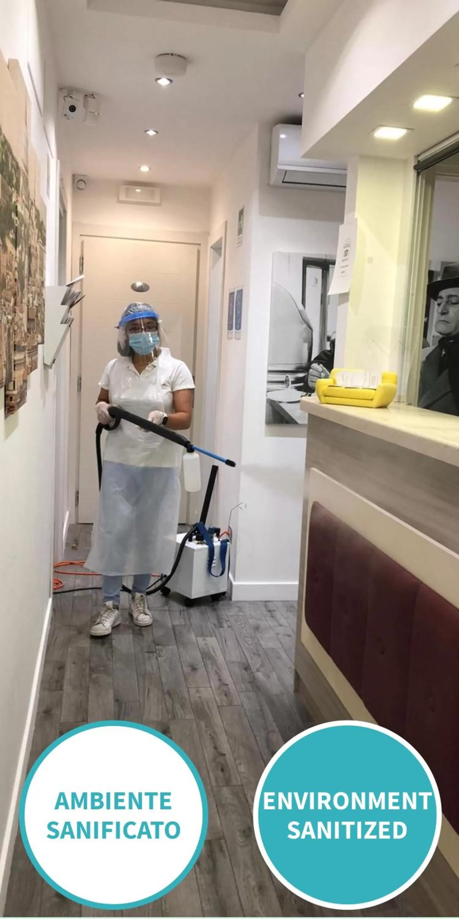 Lobby or reception in Vatican Relais Rome Suite