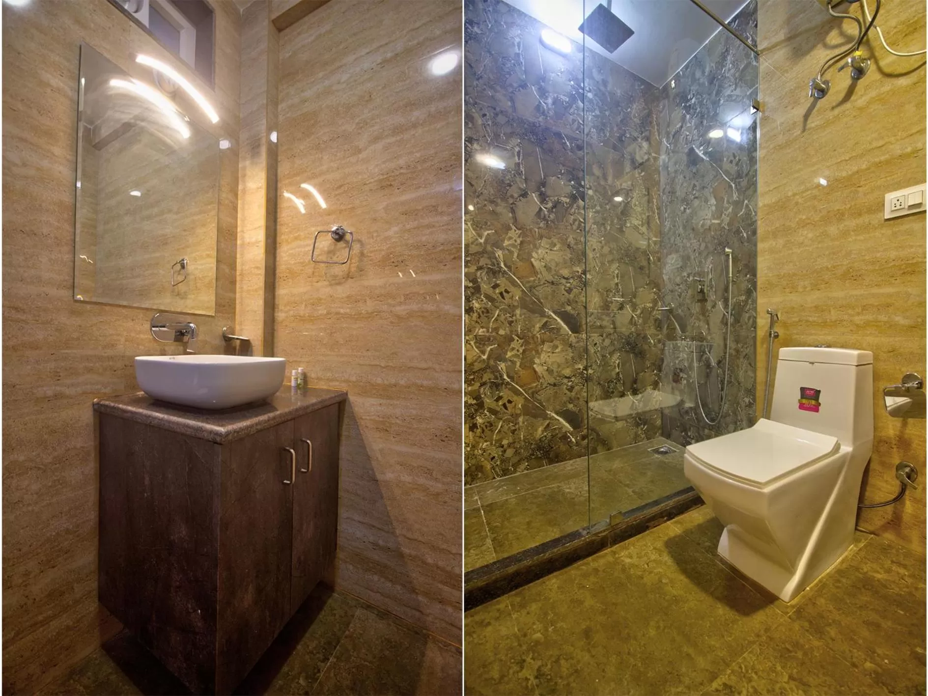 Shower in Oceano Beach Resort