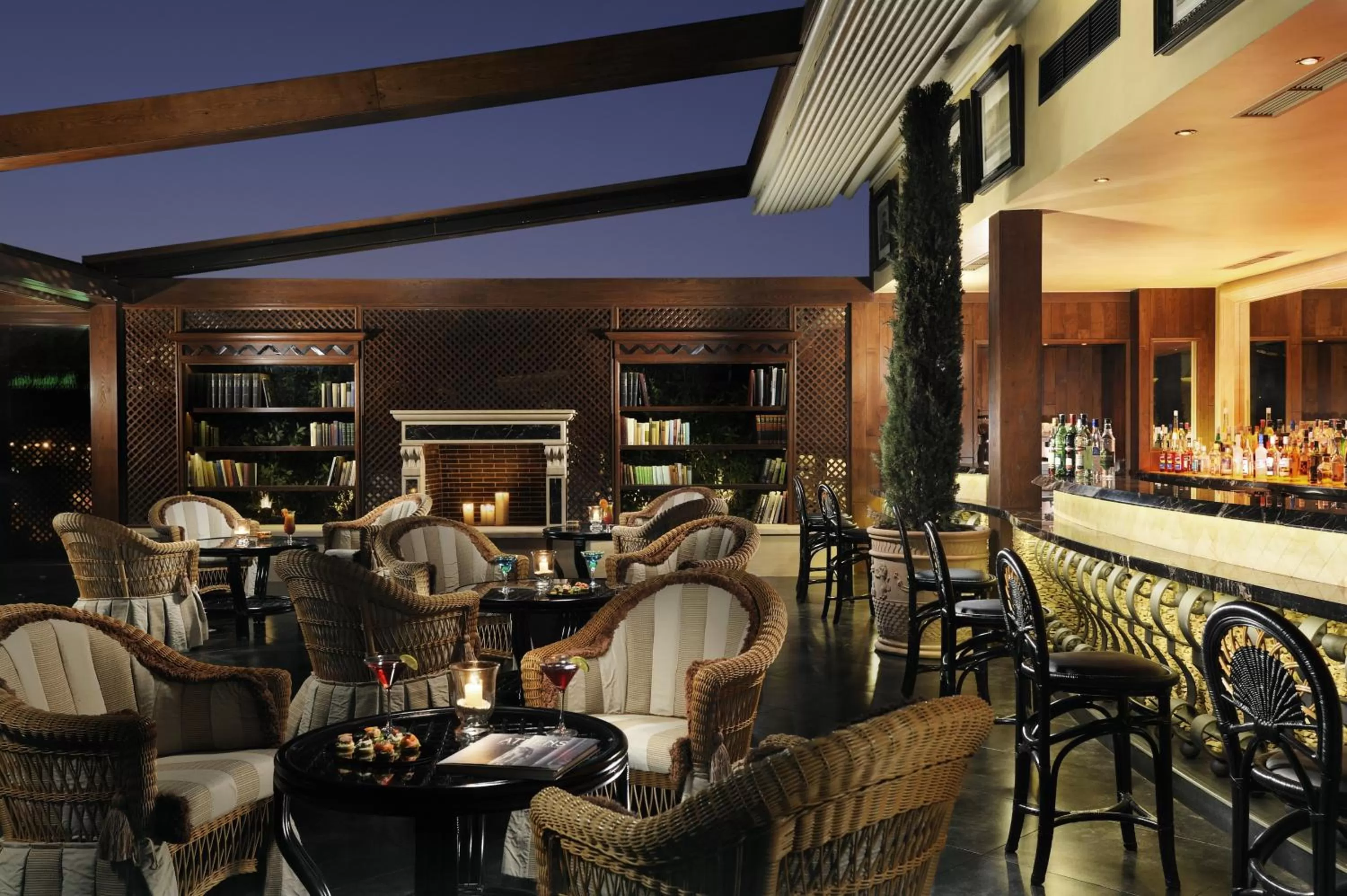 Night in Royal Olympic Hotel