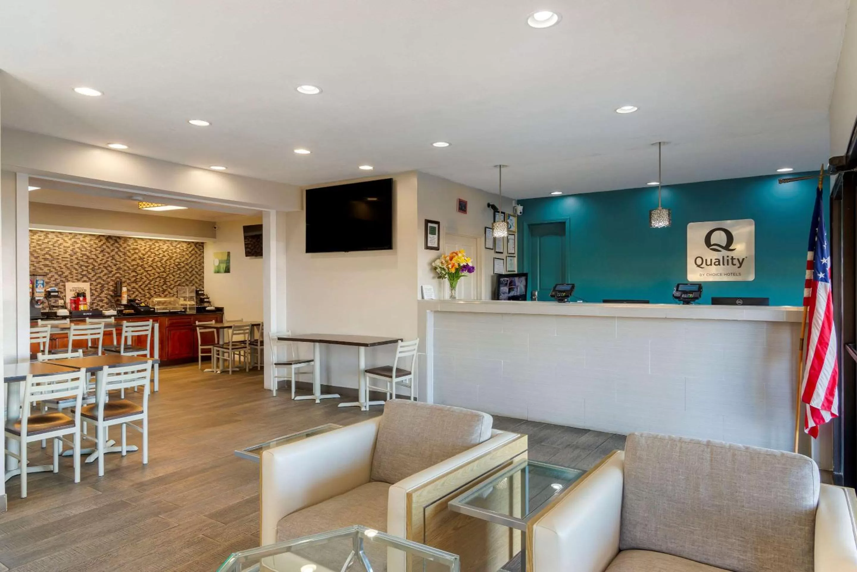 Lobby or reception in Quality Inn Ashburn