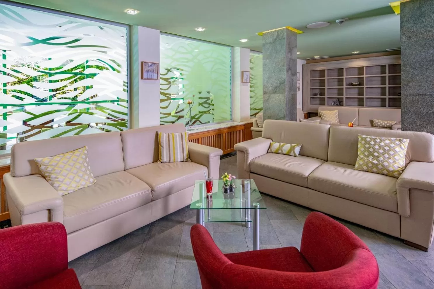 Lobby or reception in Hotel Alpenblick Kreischberg