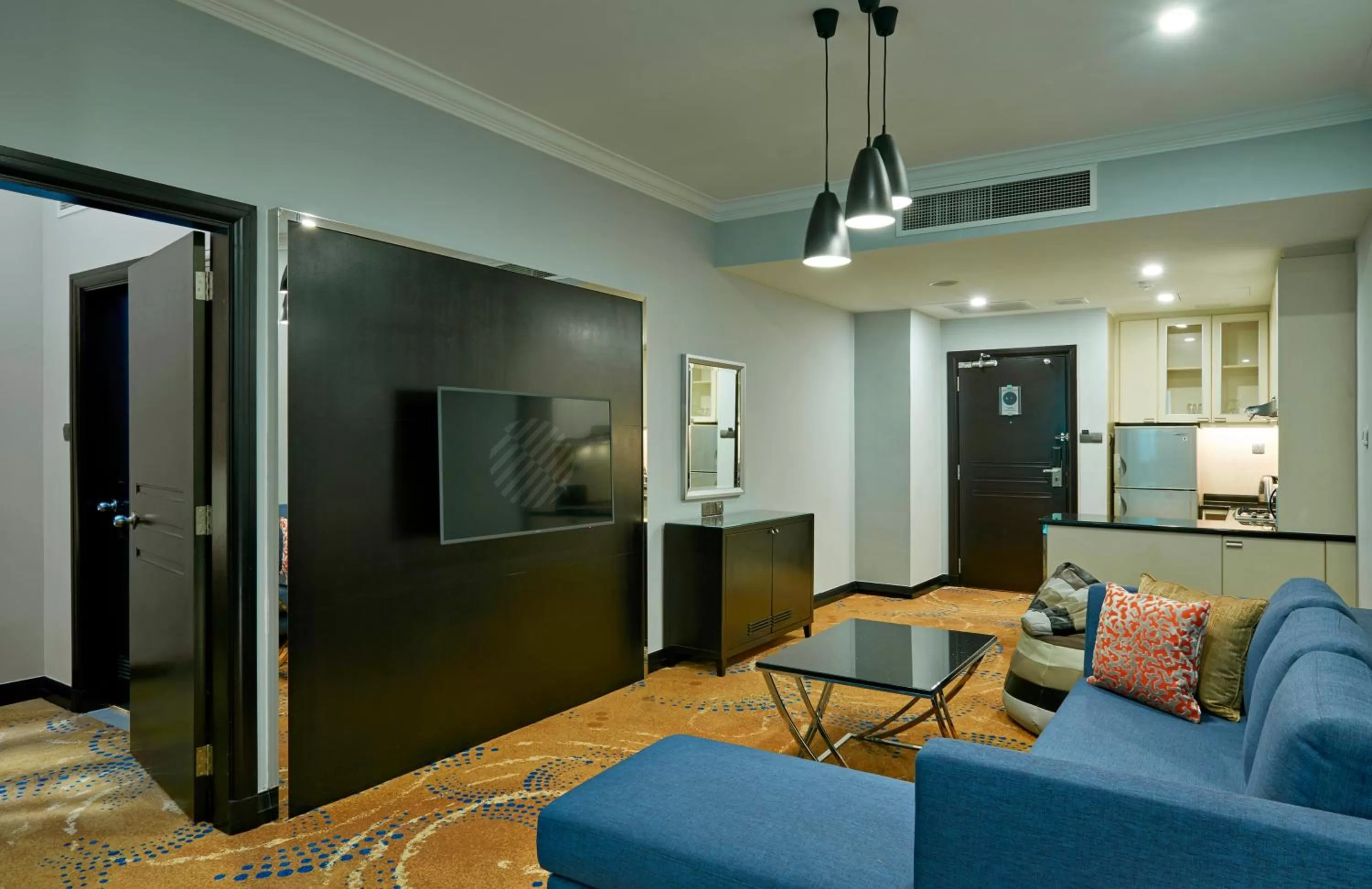 Seating area in Pullman Kuala Lumpur City Centre Hotel & Residences