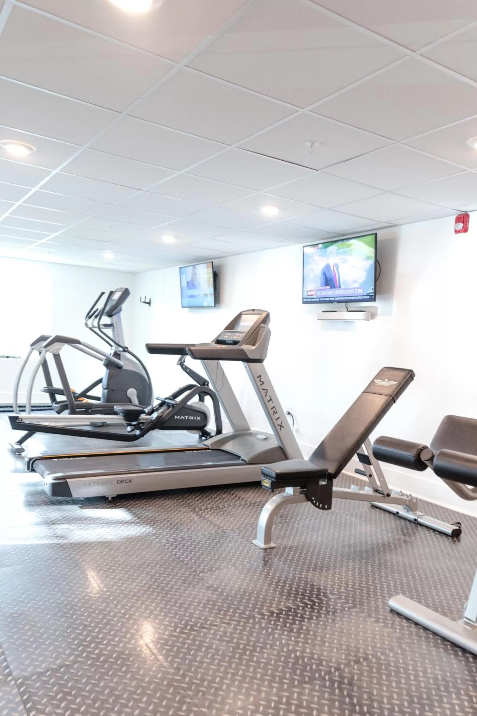 Fitness centre/facilities in Hotel Simone