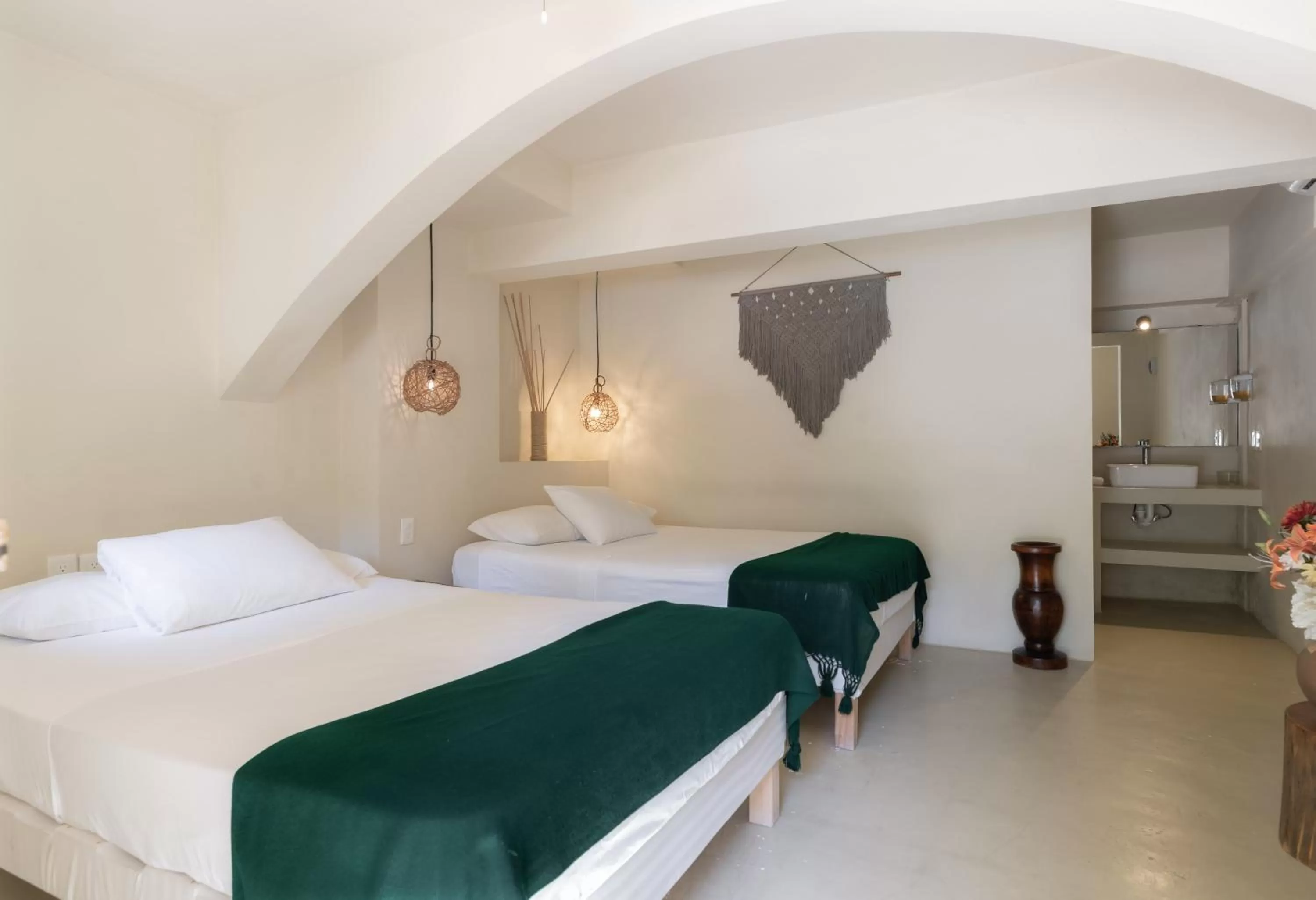 Bed in Isabella Boutique Hotel