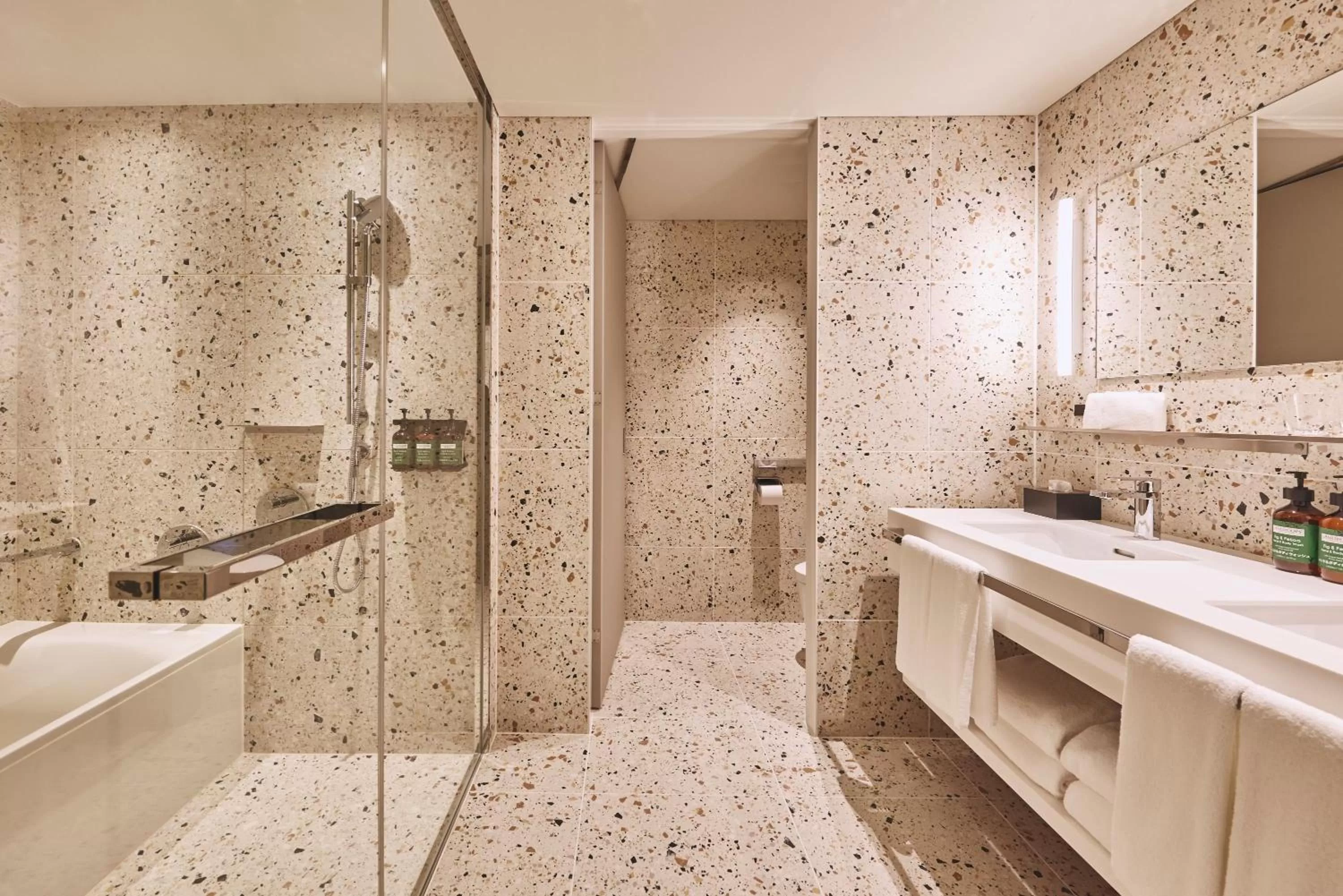 Bathroom in voco Osaka Central by IHG