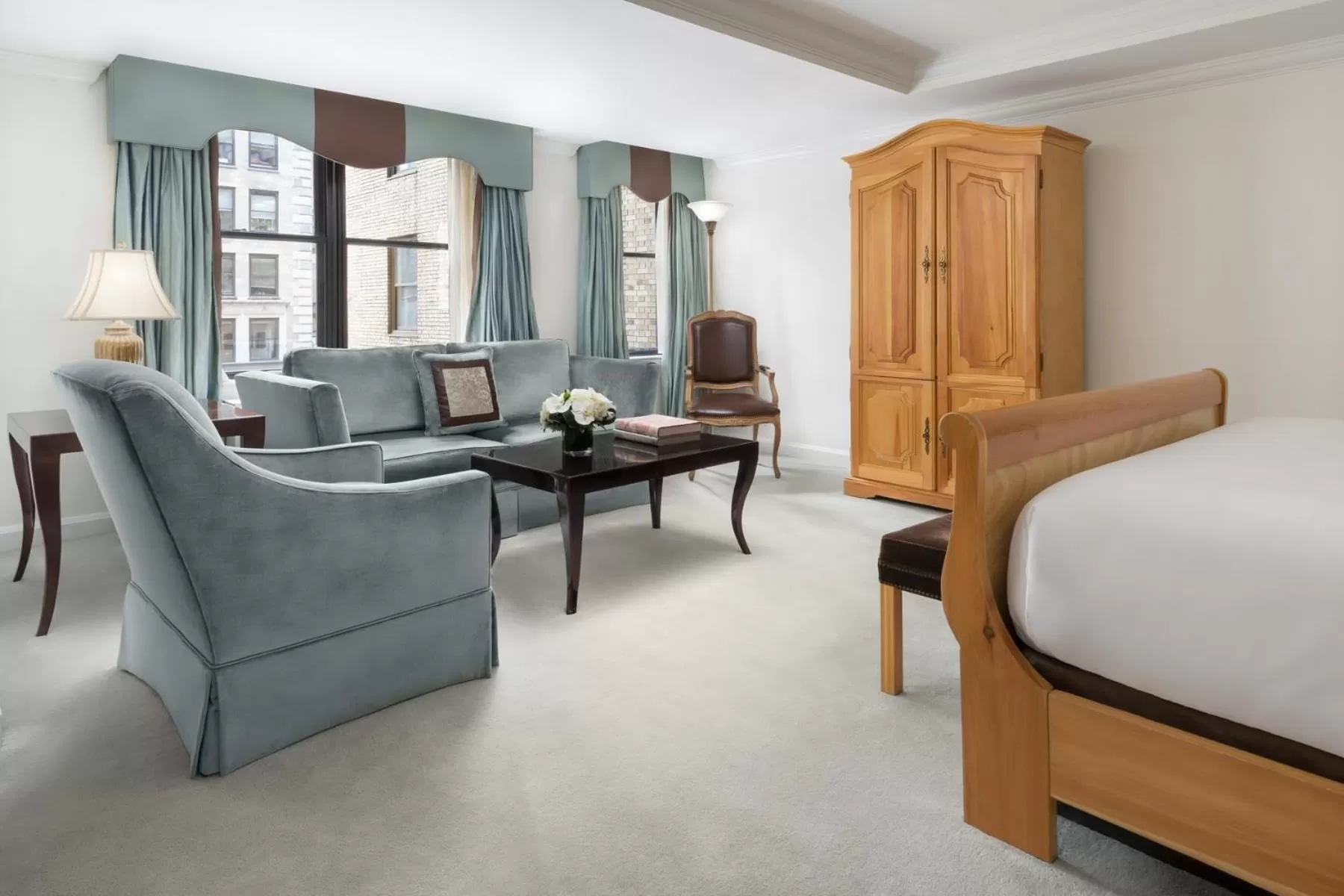 Bed in The Michelangelo New York