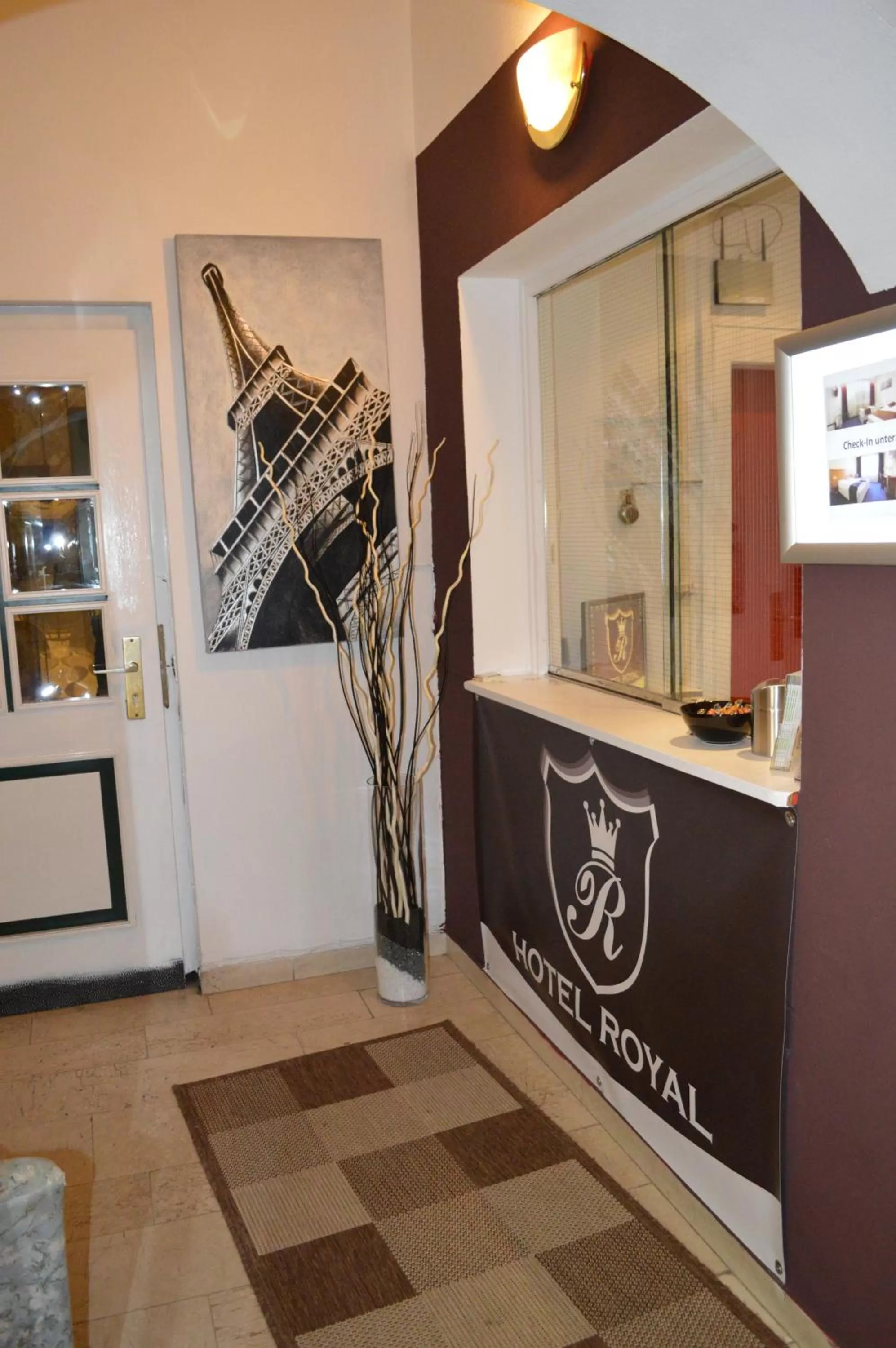 Lobby or reception in Hotel Royal Hanau