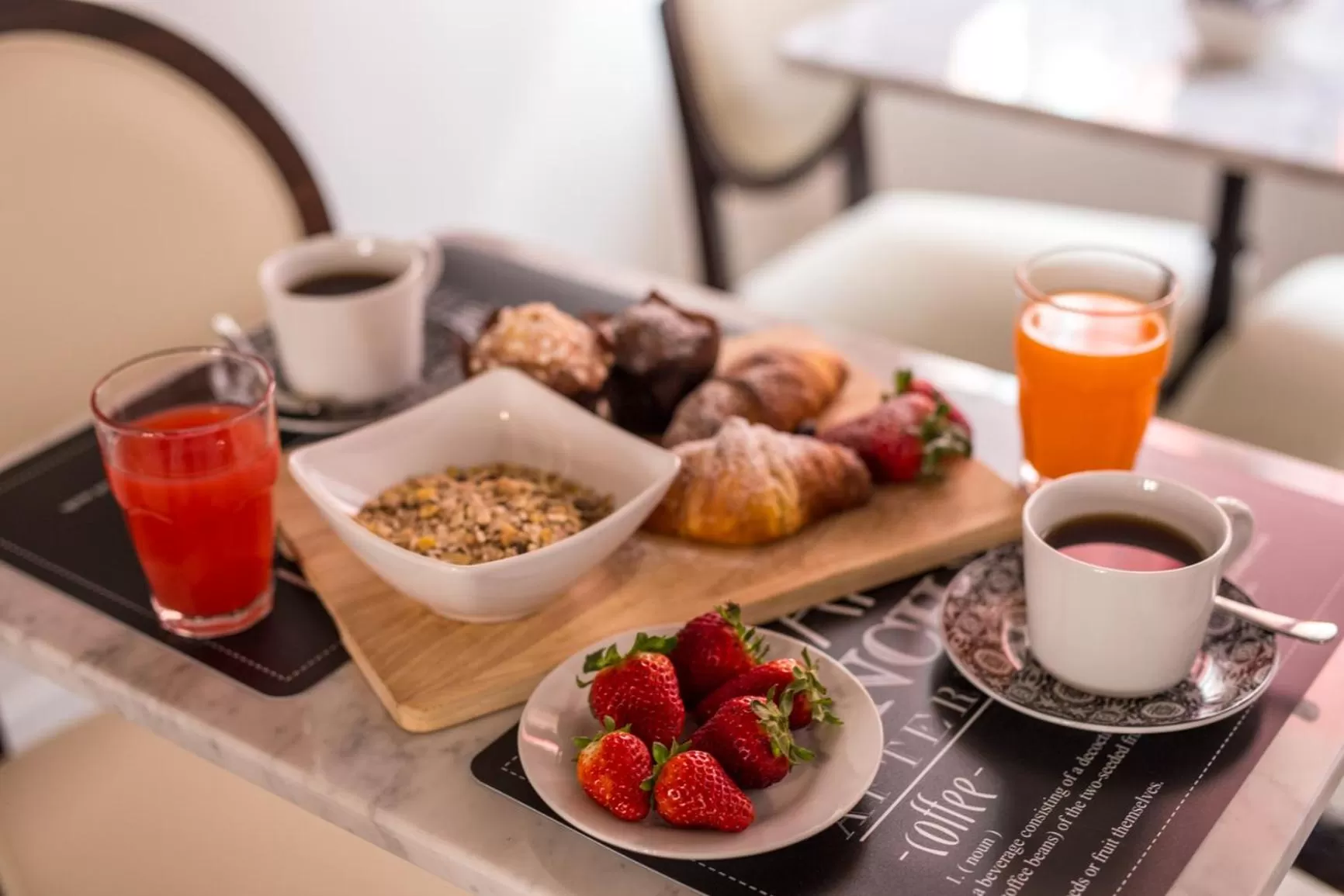 Continental breakfast in Ca' Santo Spirito B&B