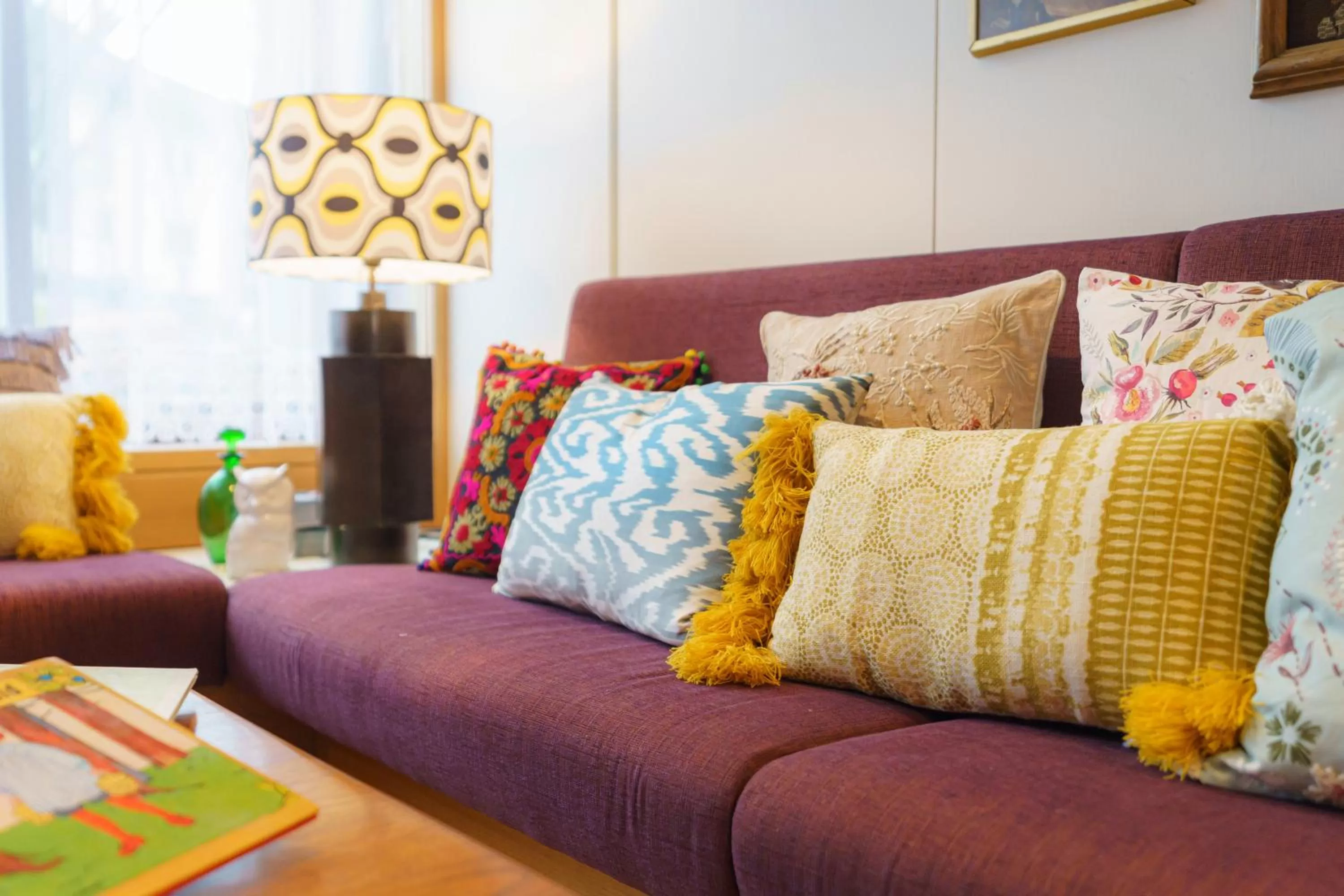 Decorative detail in Tante ALMA's Bonner Hotel