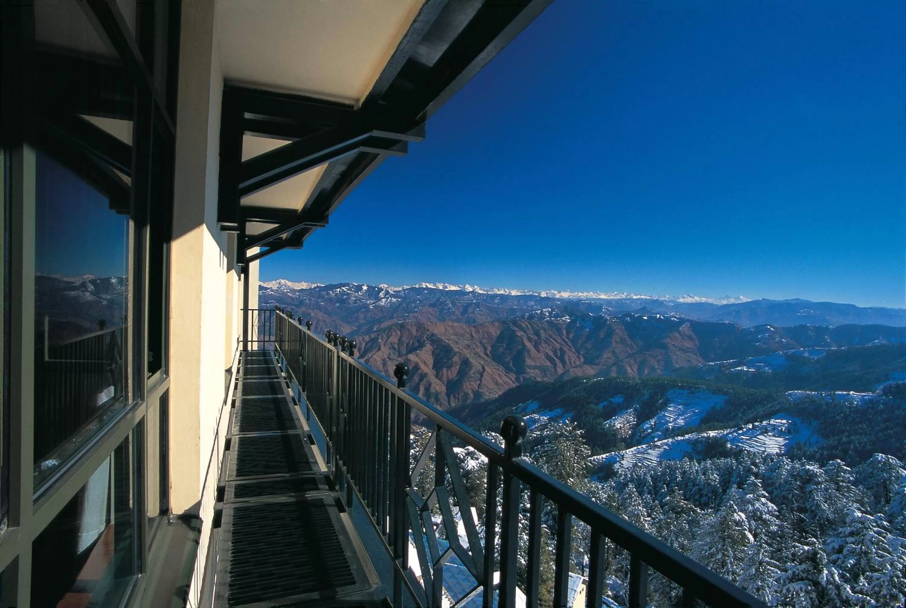 Mountain view in Wildflower Hall, An Oberoi Resort, Shimla