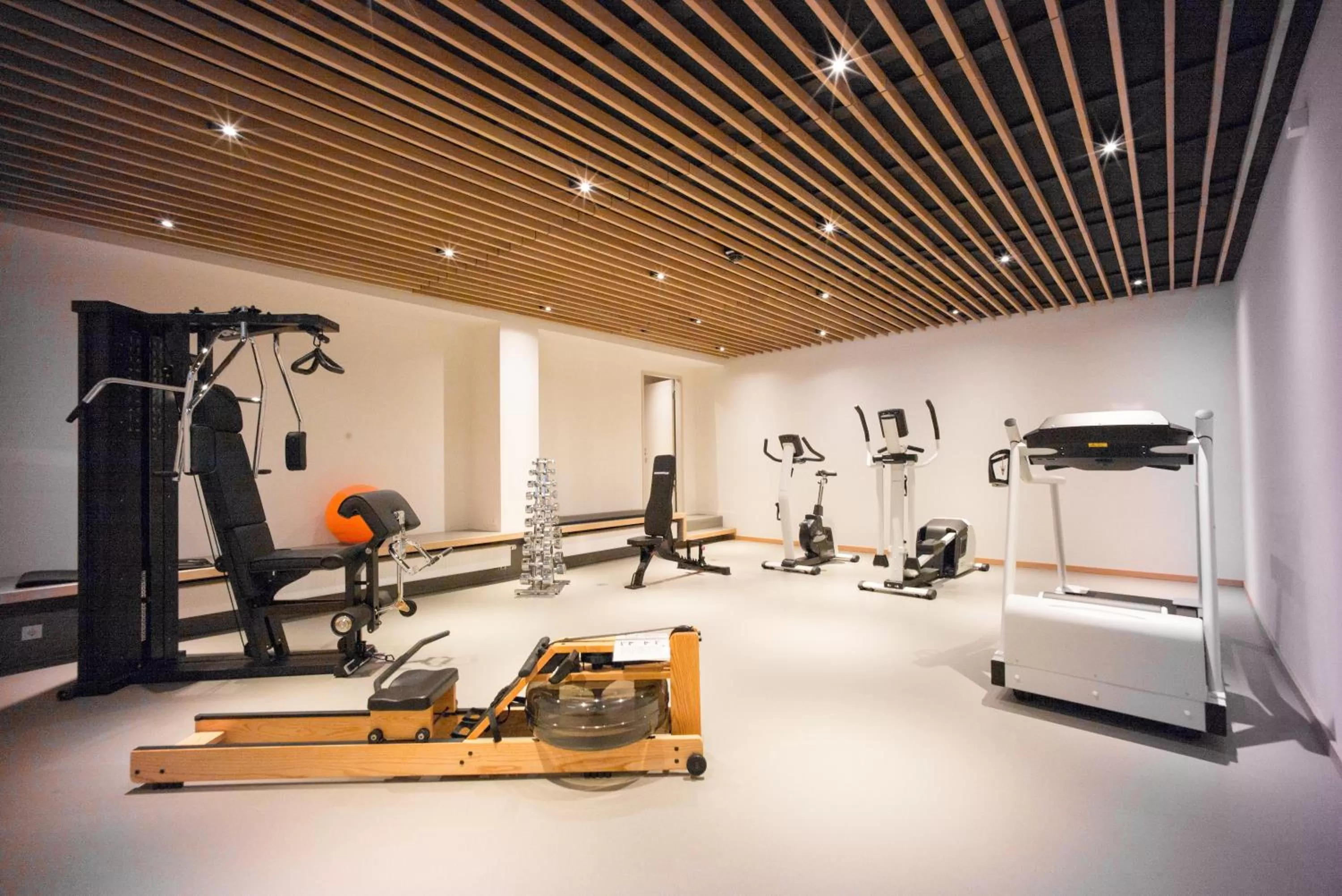 Fitness centre/facilities in Hotel Gude