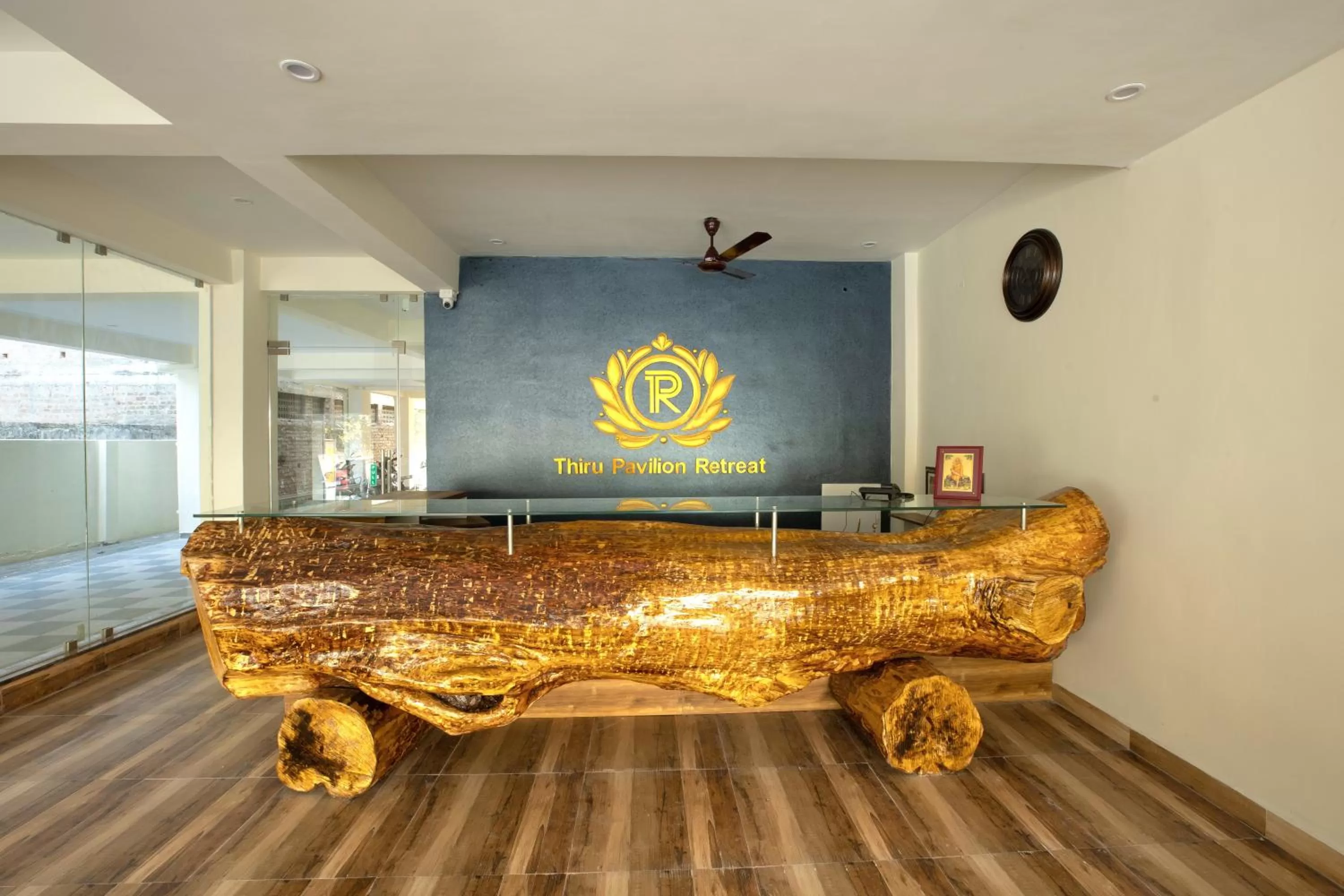 Lobby or reception in Thiru Pavilion Retreat