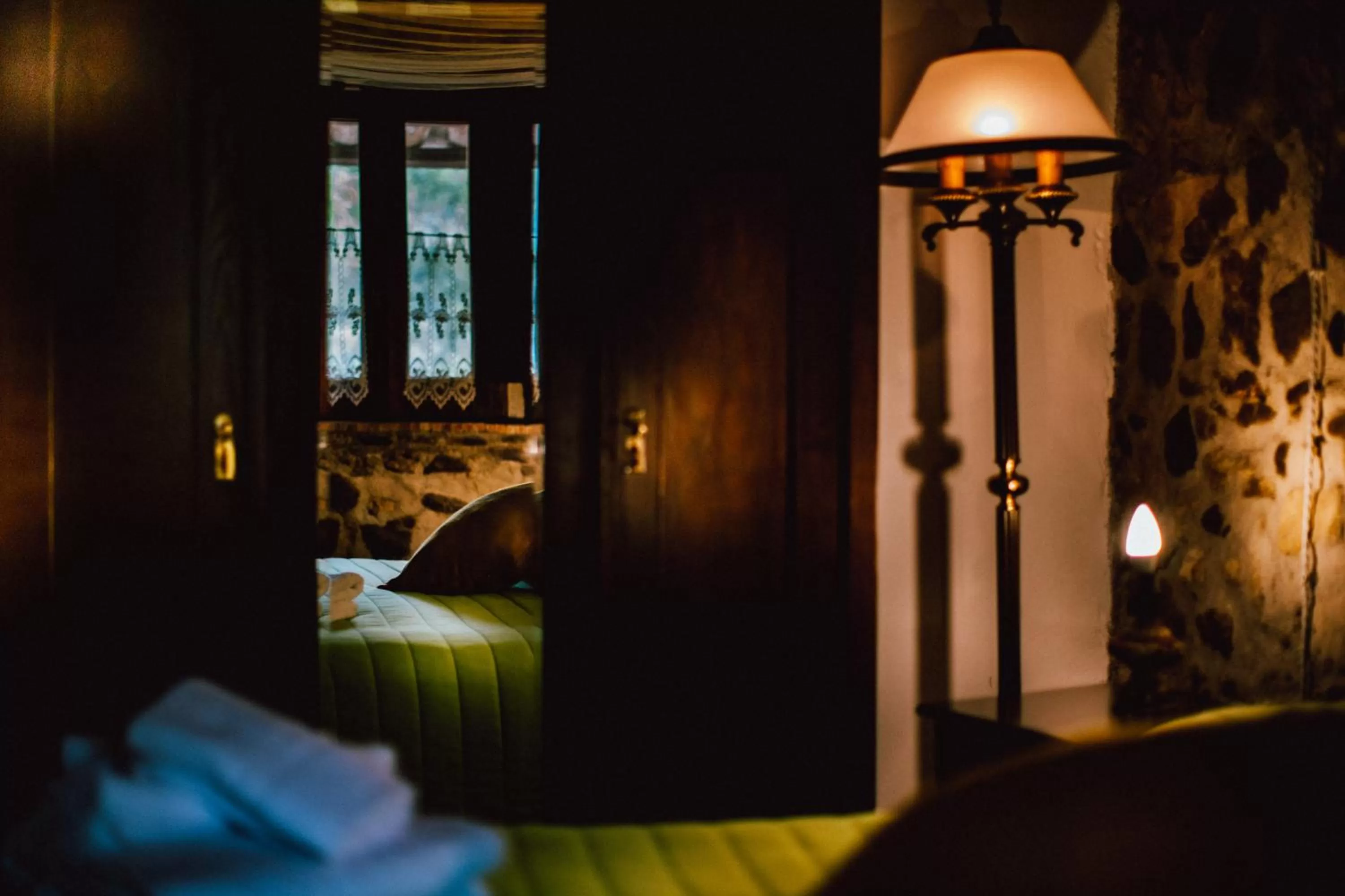 Bed in B&B La Voce del Fiume Dimora storica di Charme