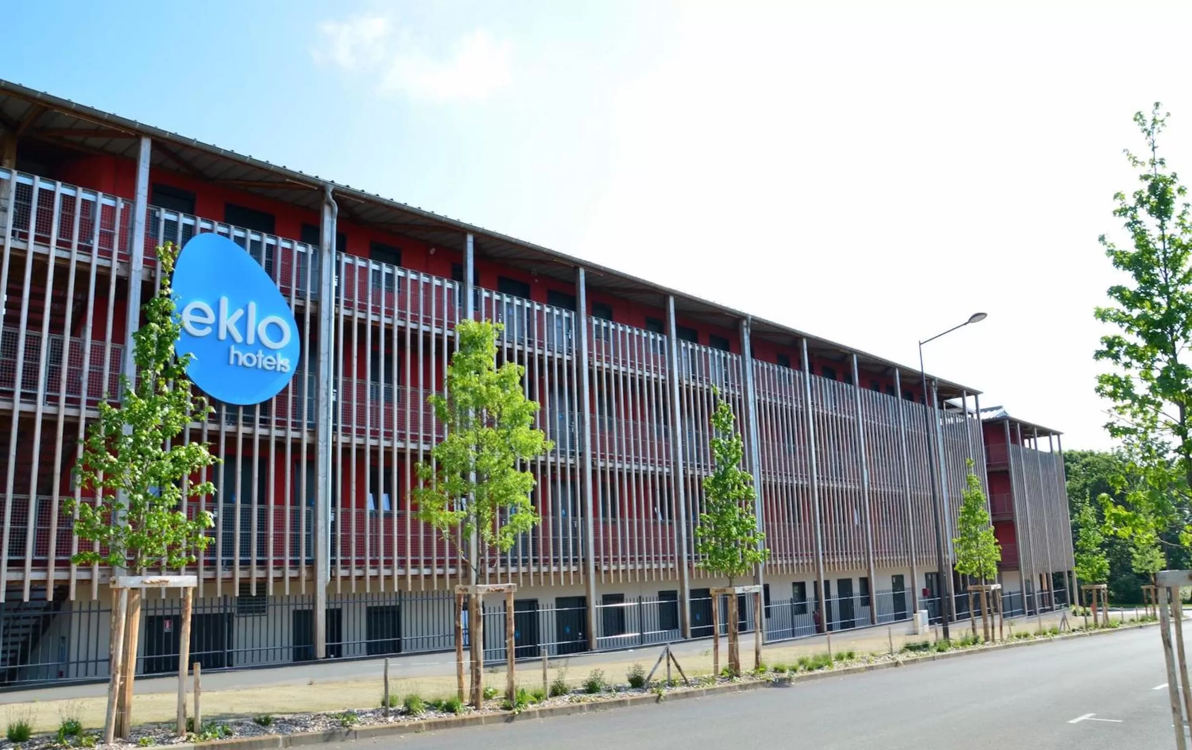 Property building in Eklo Hotels Le Mans