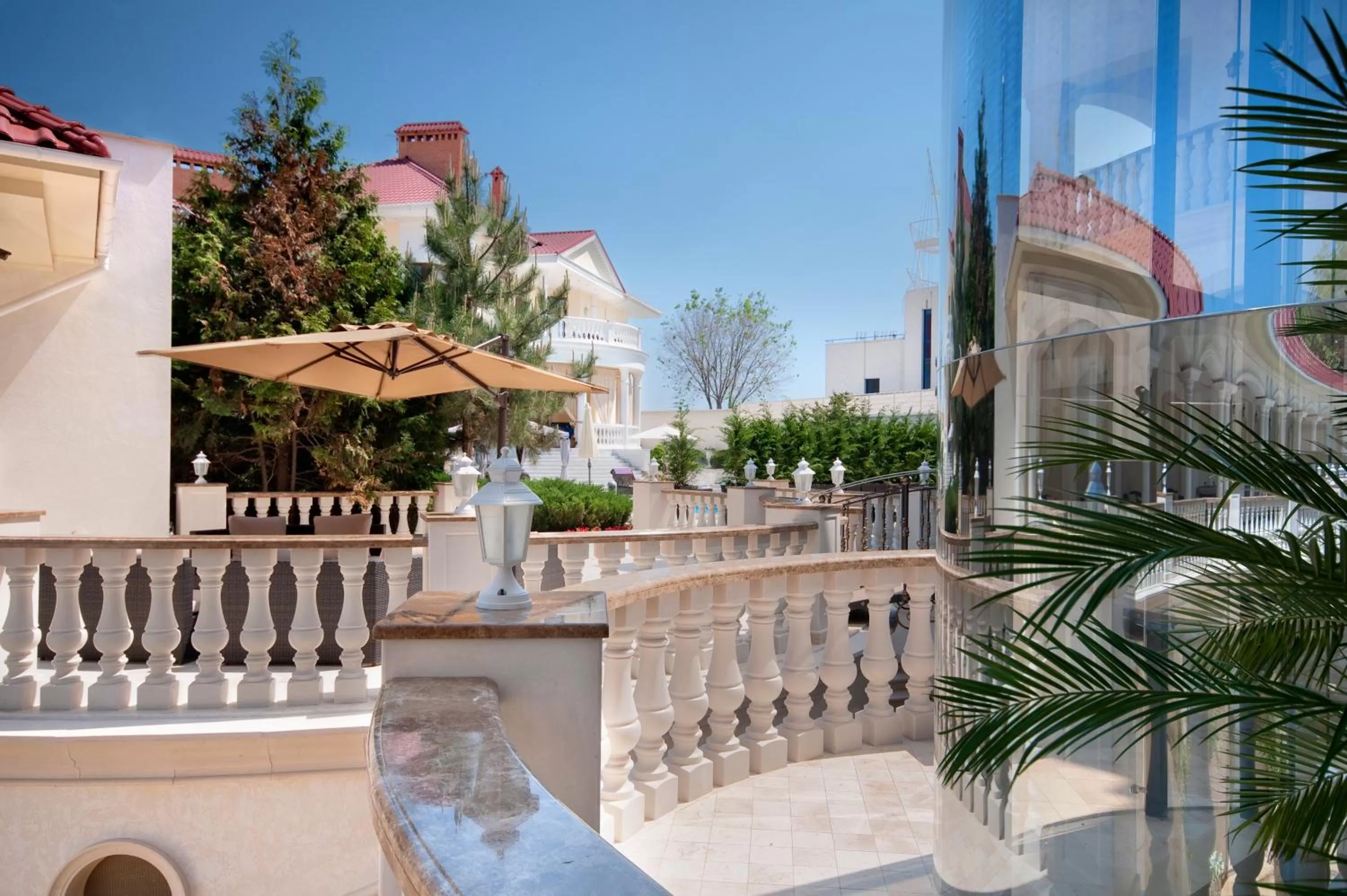 Balcony/Terrace, Property Building in Villa le Premier Maestro