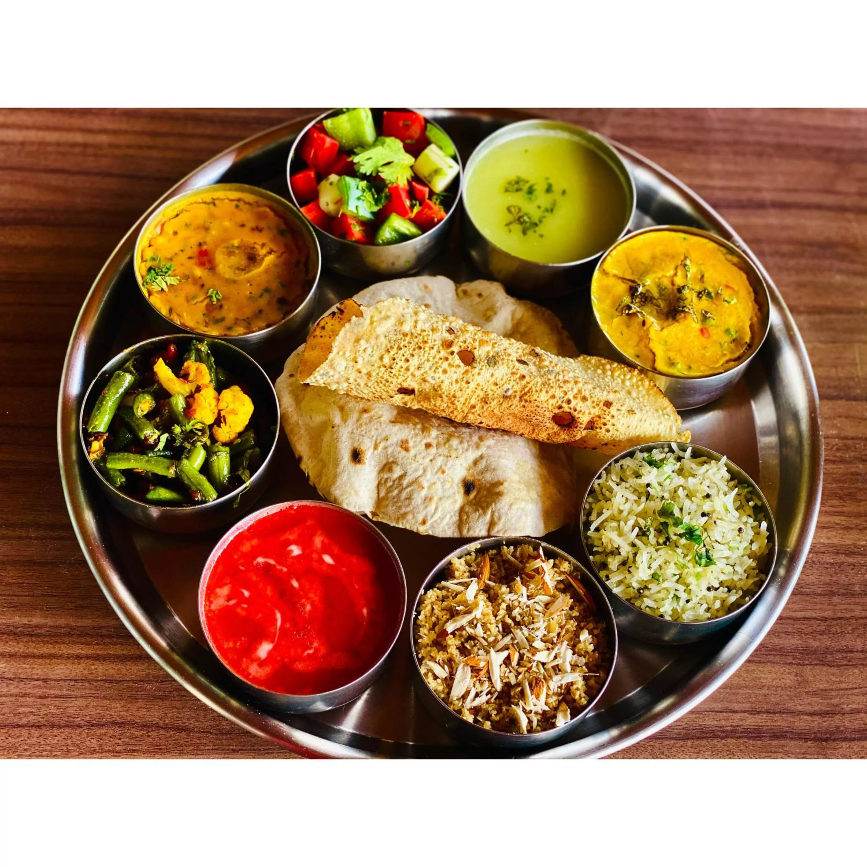 Food in Sanskriti Vedic Retreat