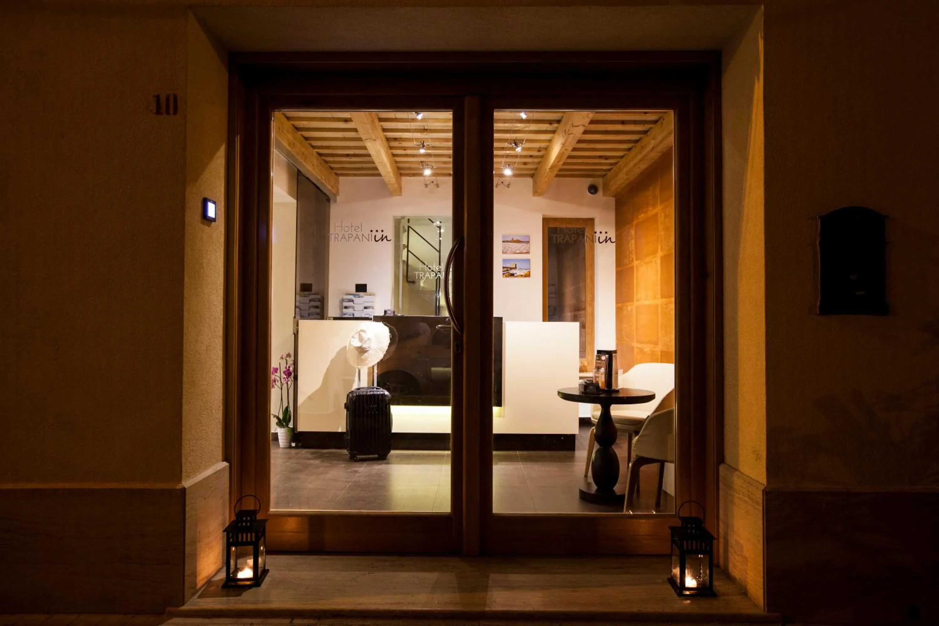 Lobby or reception in Hotel Trapani In