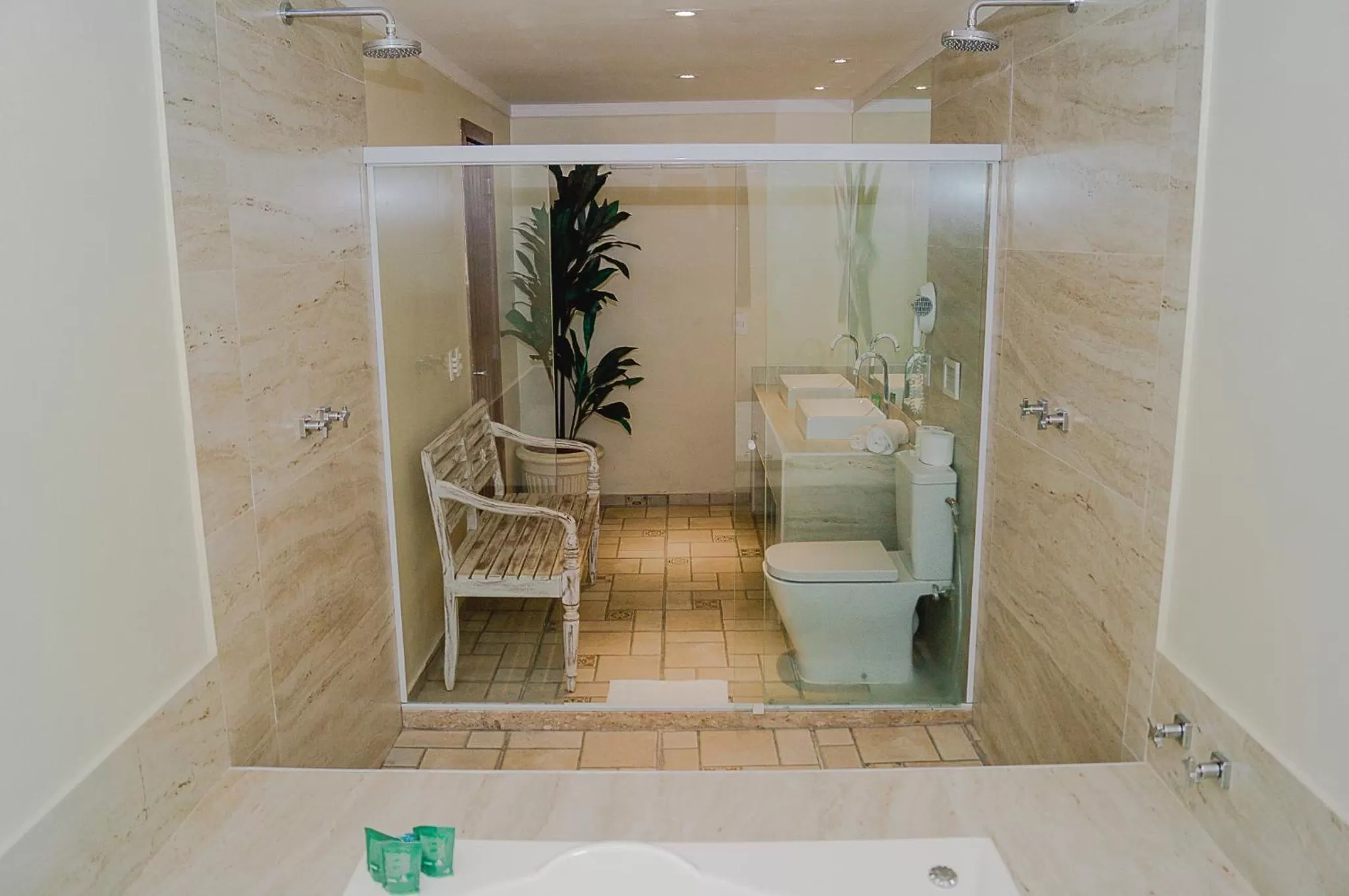 Bathroom in Pousada La Dolce Vita