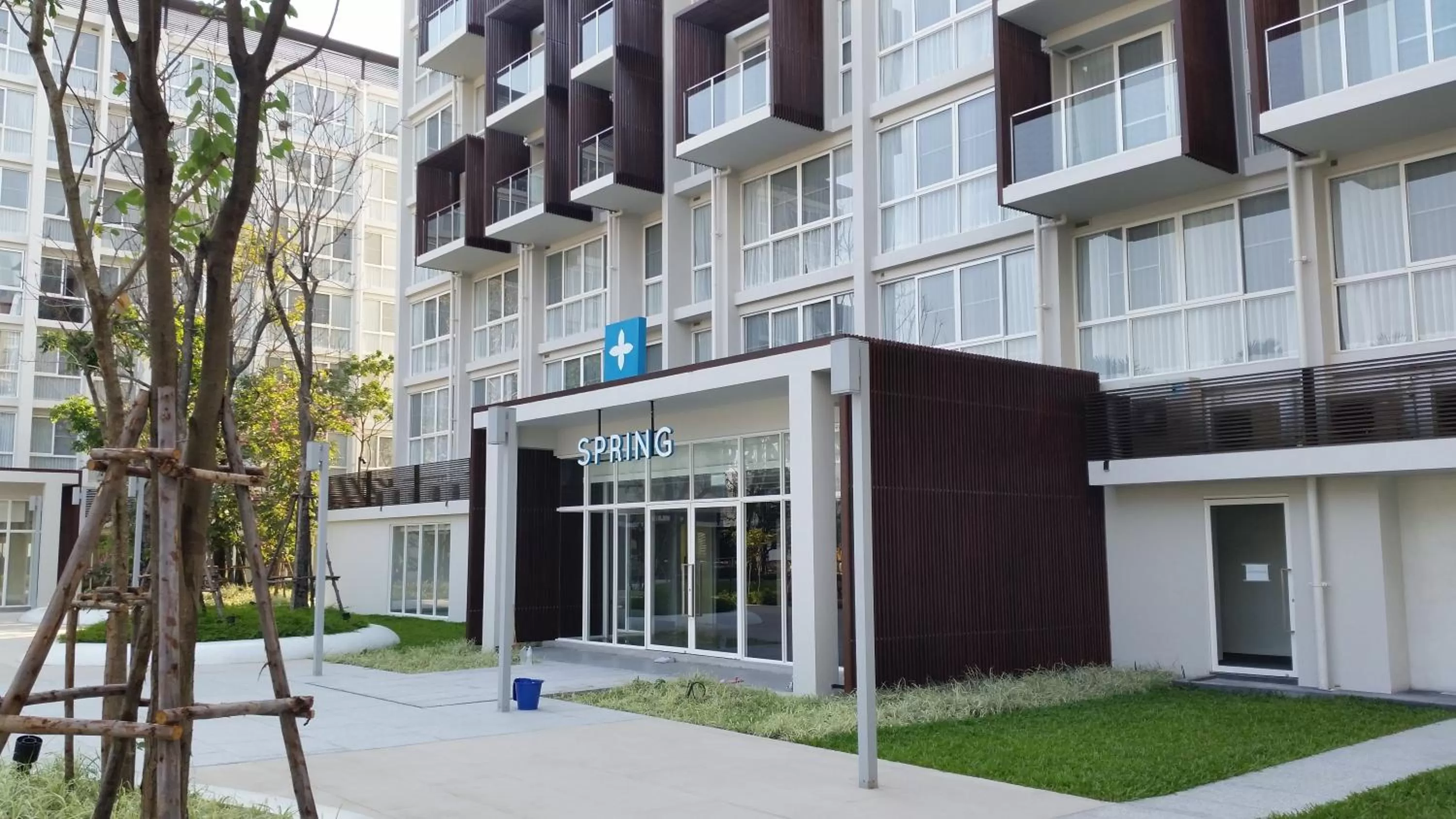 Facade/entrance in The Idle Hotel and Residence