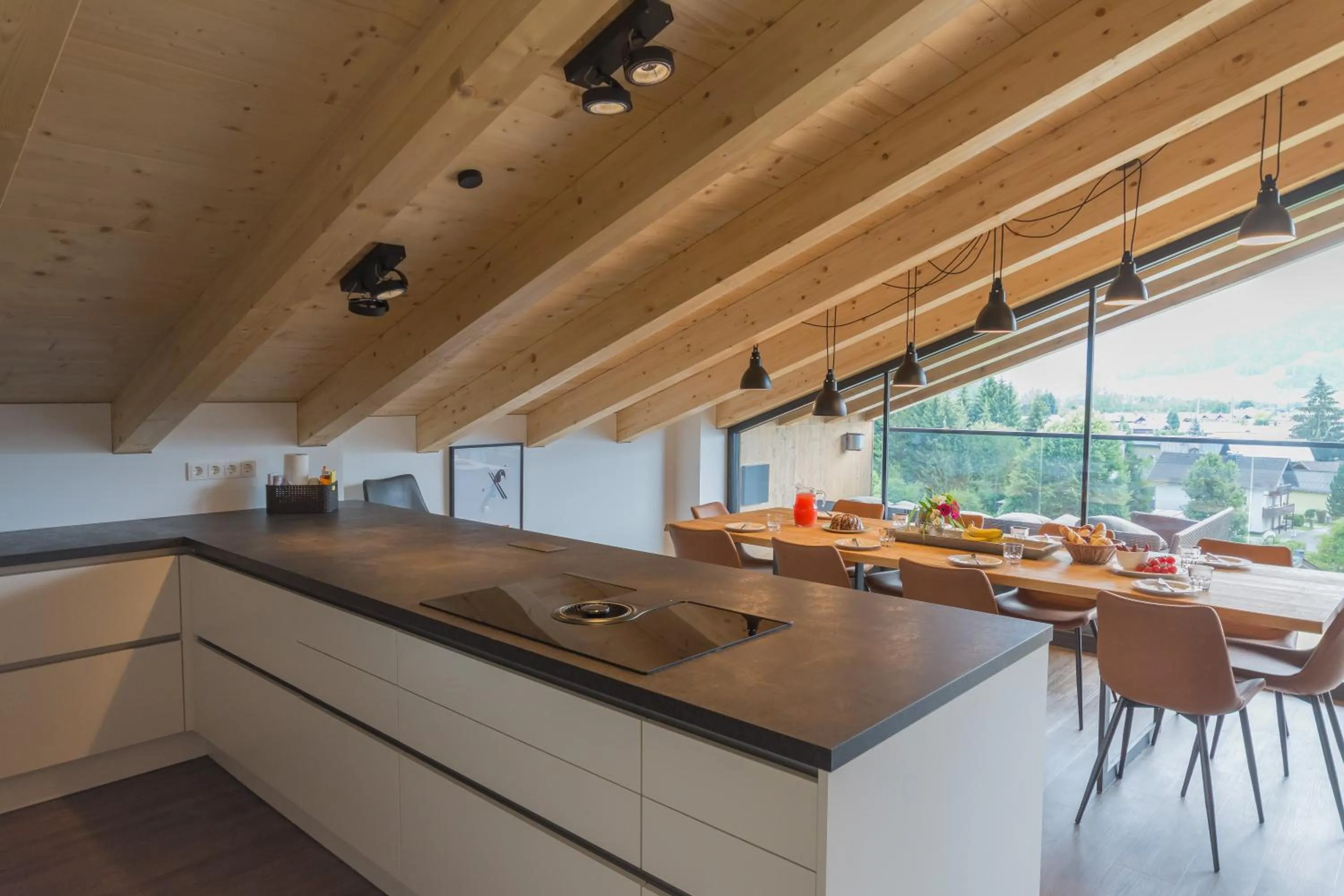 Kitchen or kitchenette, Kitchen/Kitchenette in Schönblick Residence - Absolut Alpine Apartments