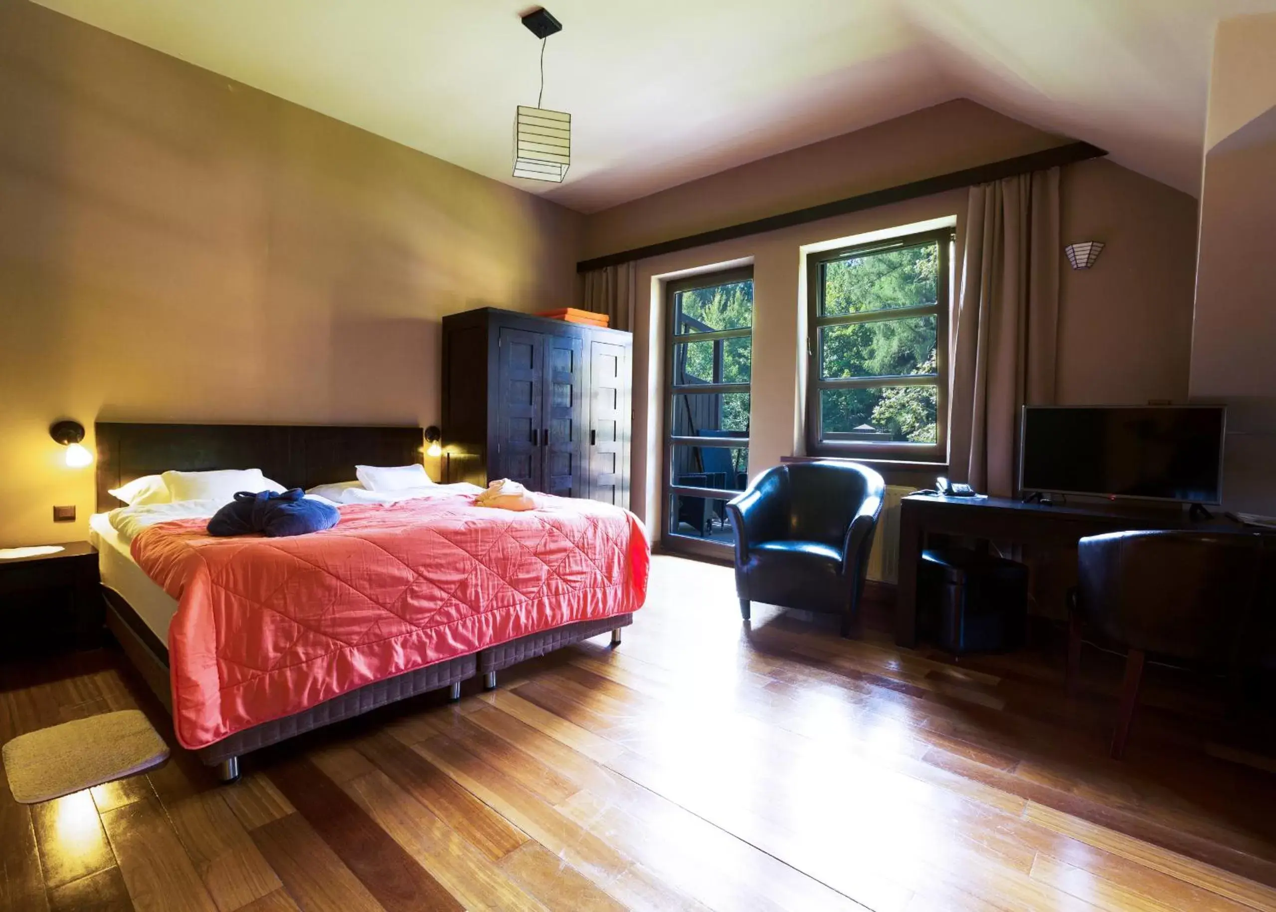 Double or Twin Room with Balcony in Boutique Hotel Sudetia - Medical & SPA Double or Twin Room with Balcony in Boutique Hotel Sudetia - Medical & SPA