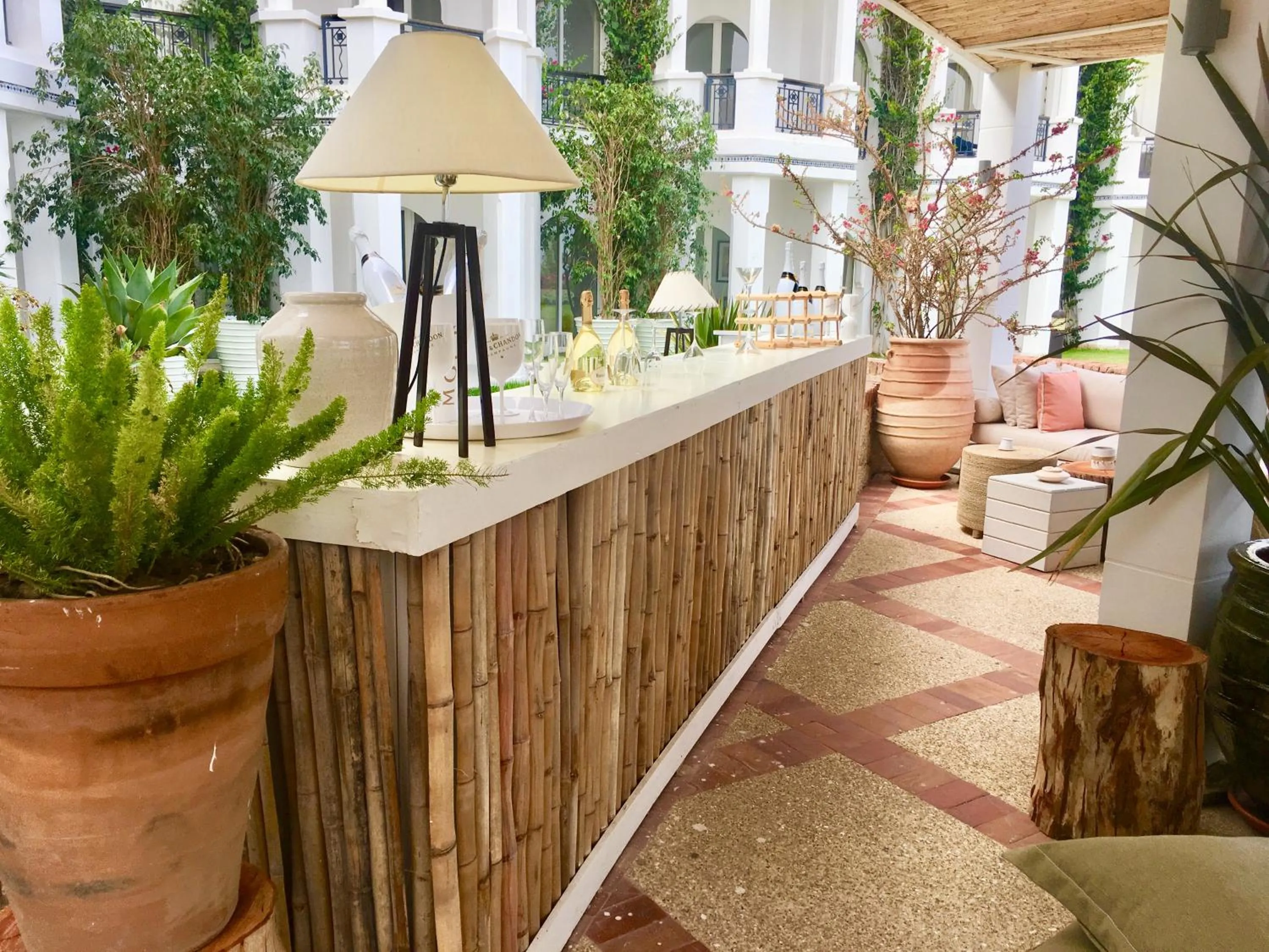 Patio in Marina Smir Hotel & Spa