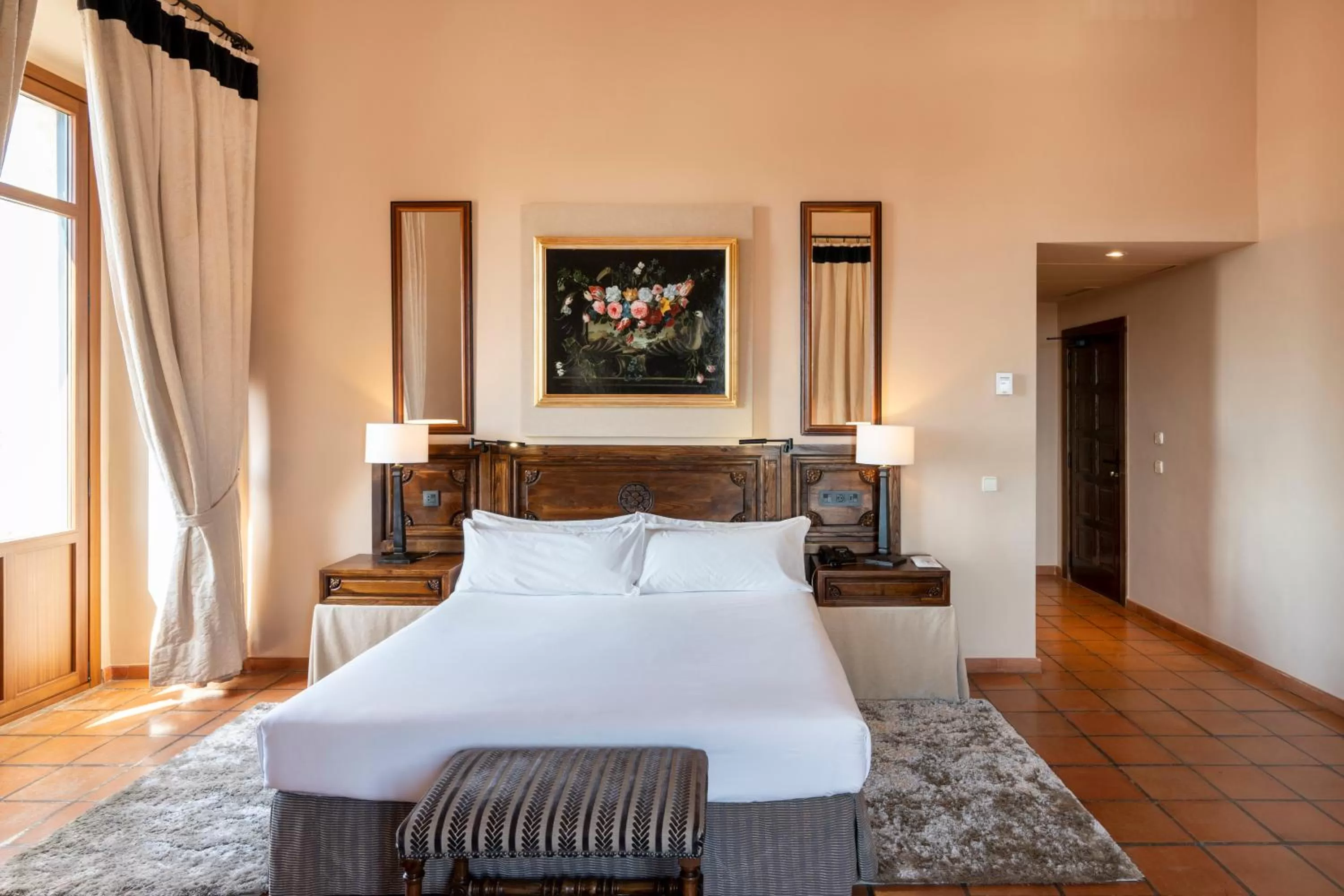 Photo of the whole room, Bed in Parador de Lerma