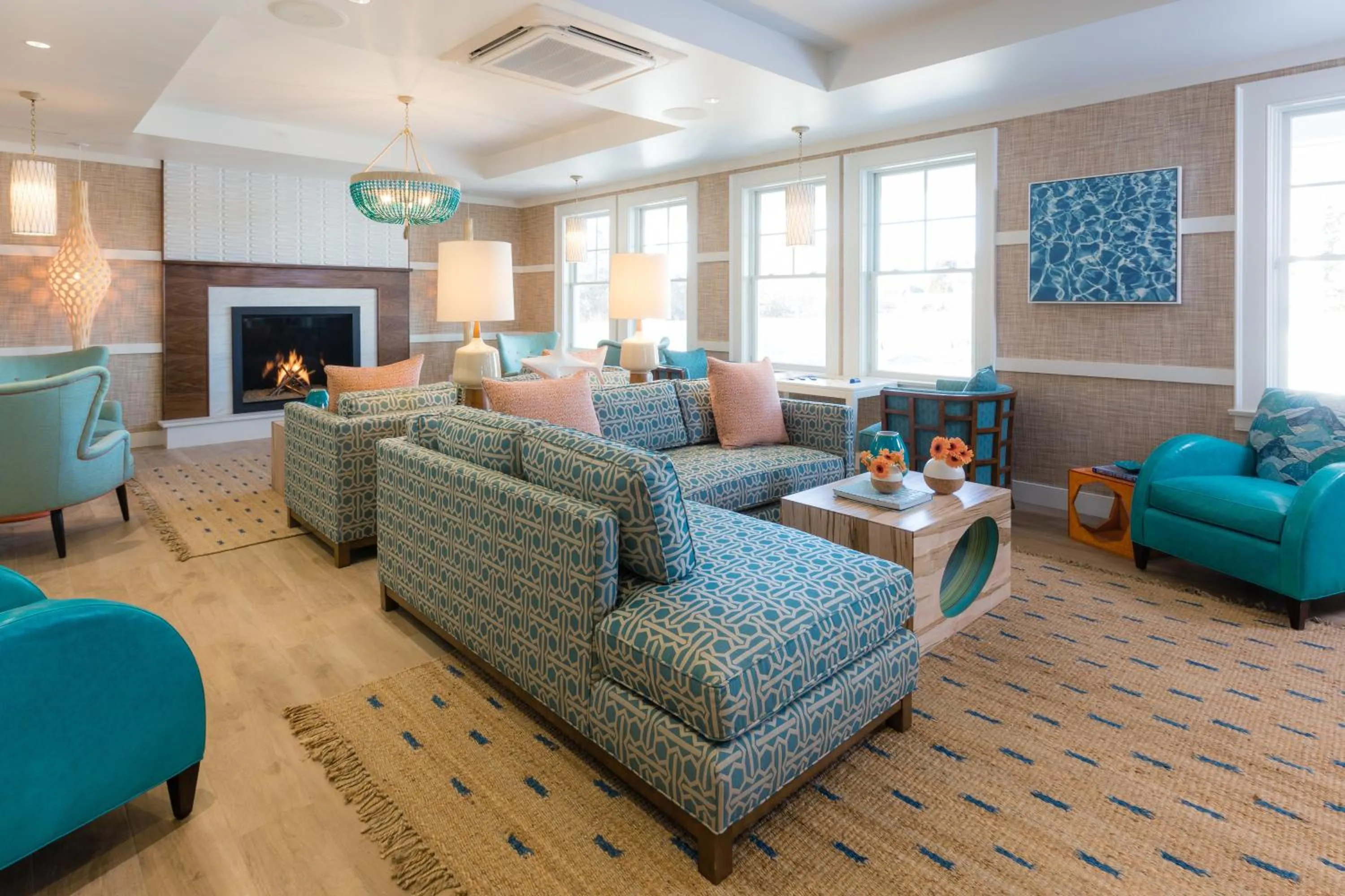 Lobby or reception in The Break Hotel