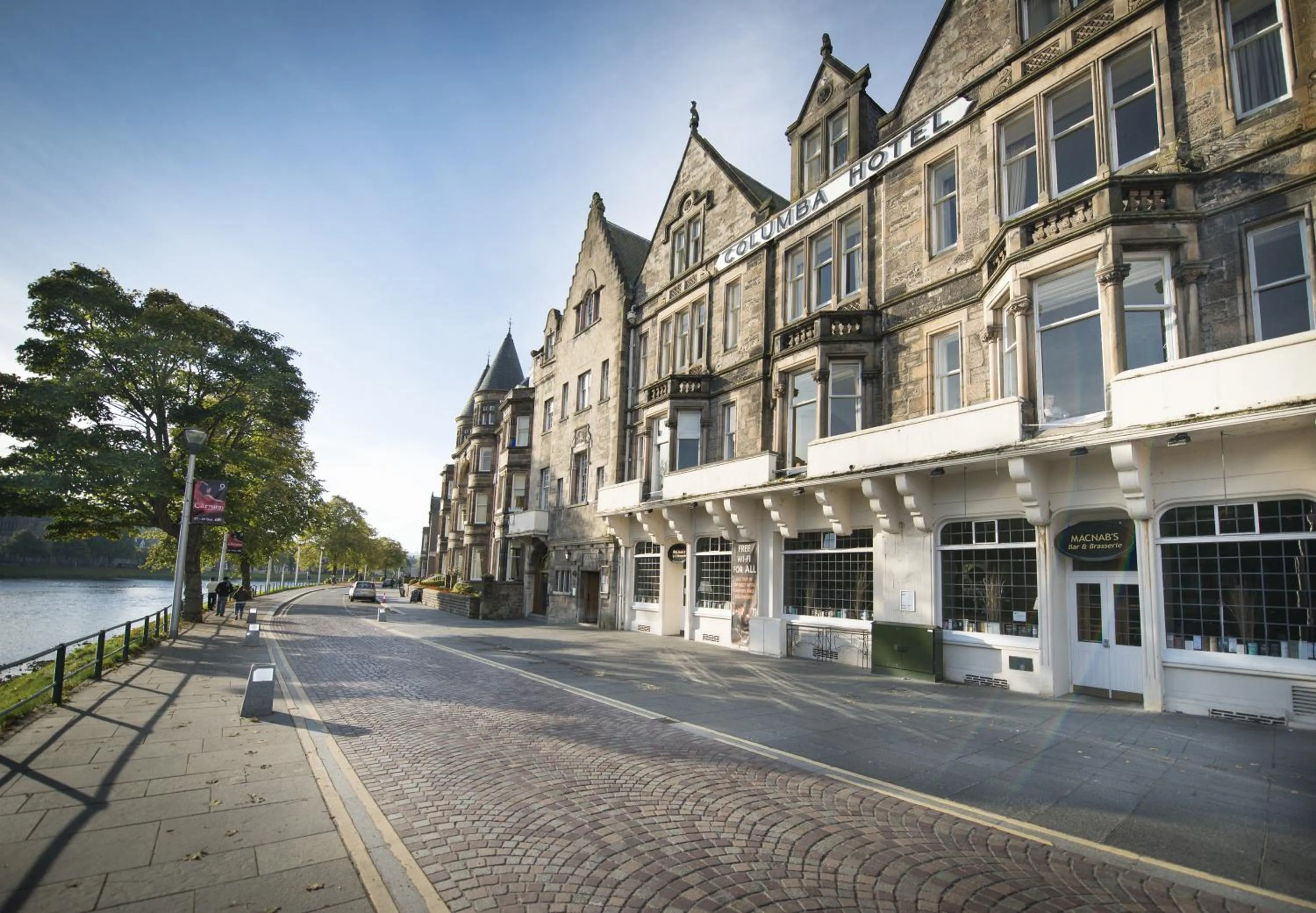 Facade/entrance in Columba Hotel Inverness by Compass Hospitality