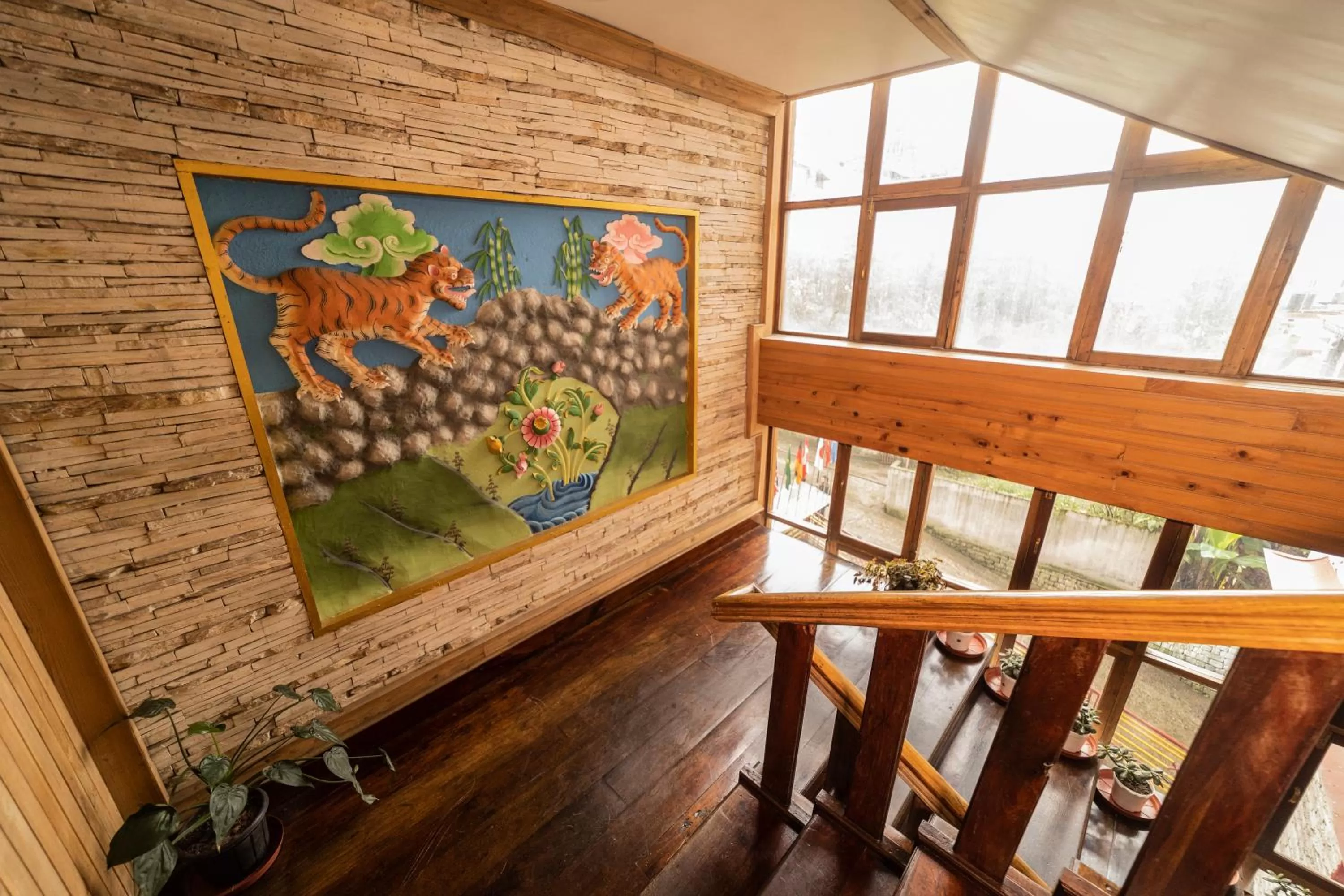 Decorative detail in Yangthang Heritage