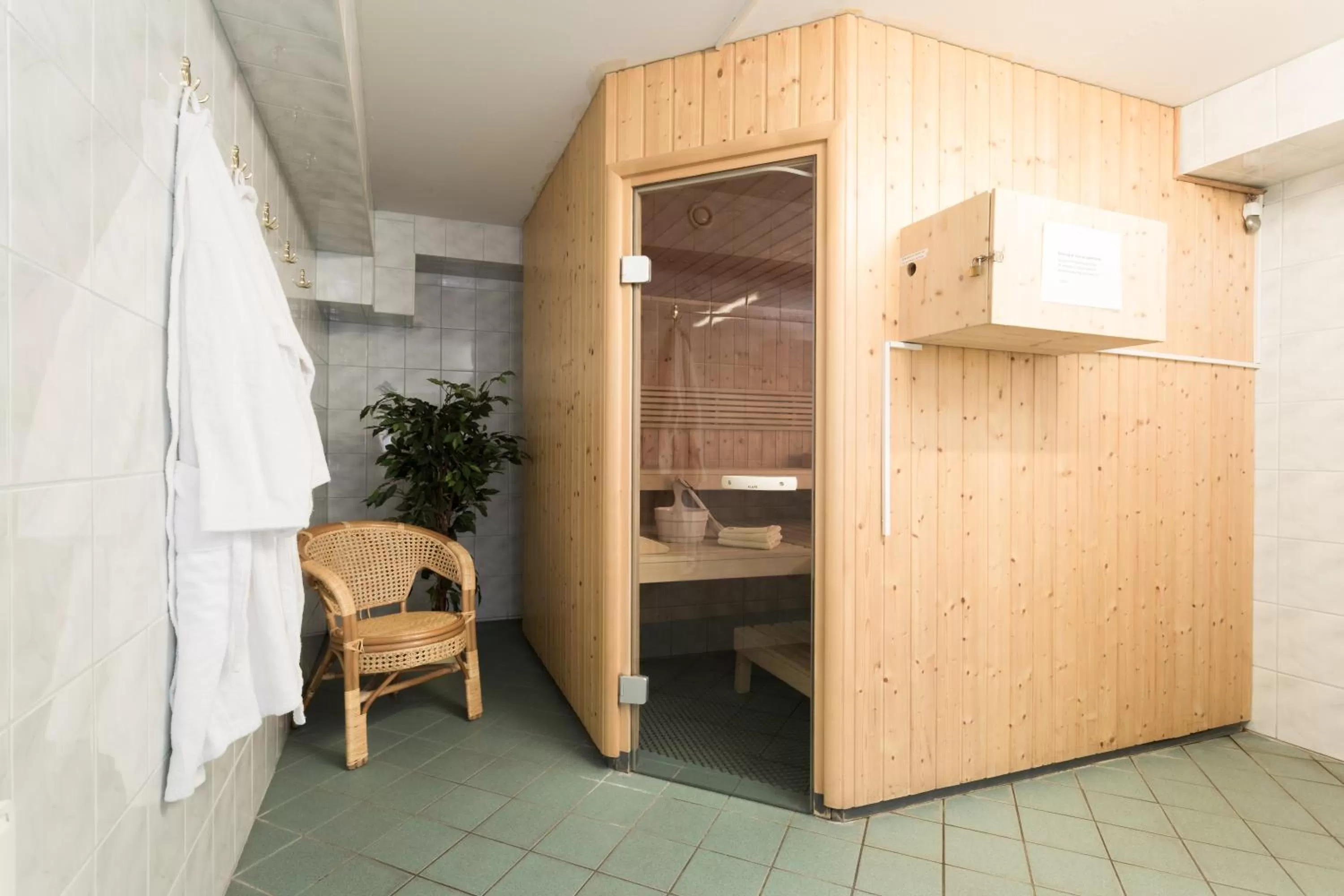 Sauna in Apartmenthaus Binzer Sterne